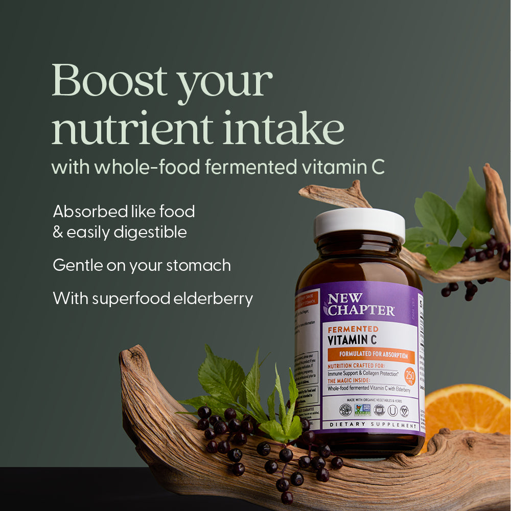Boost your nutrient intake with whole-food fermented Vitamin C