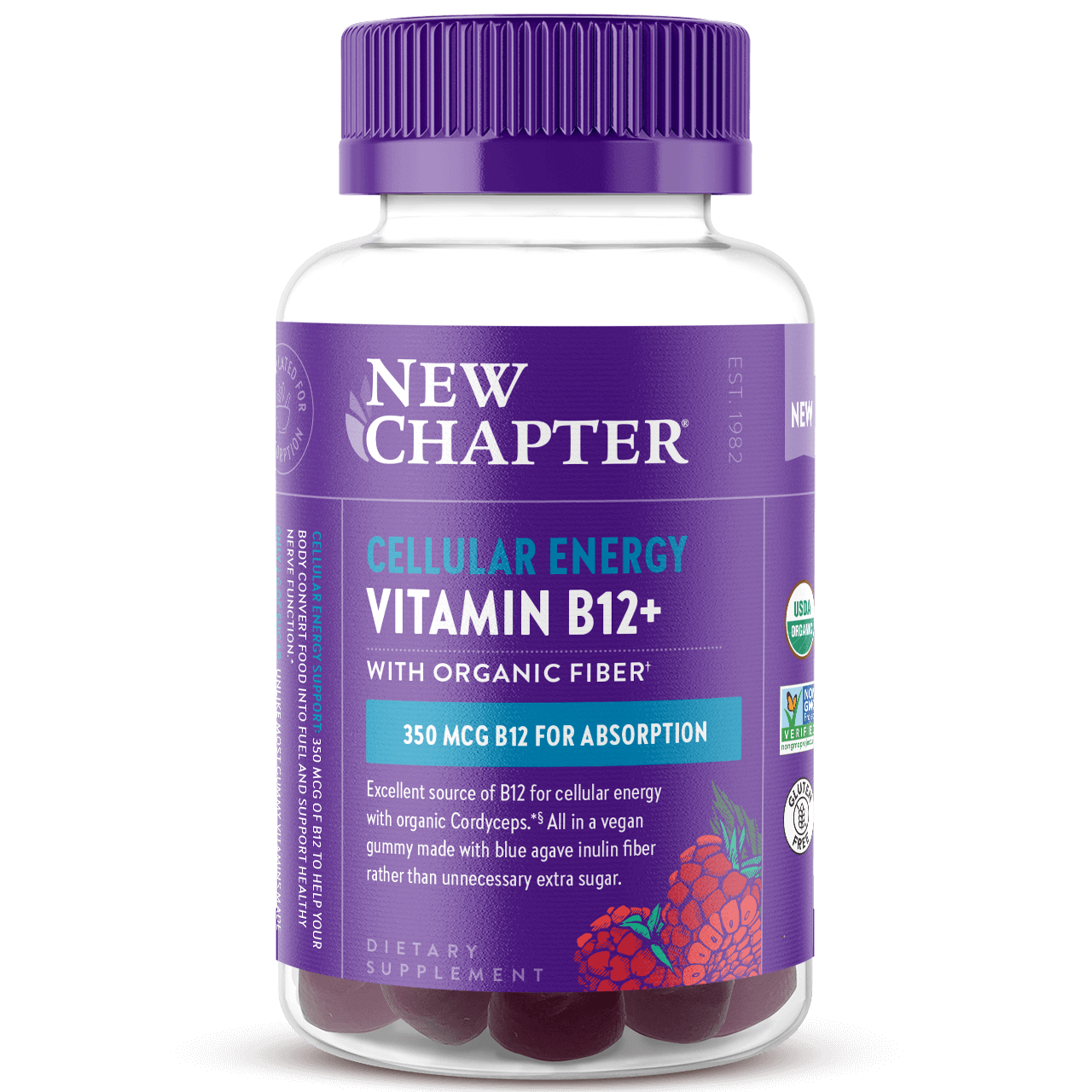 New Chapter Cellular Energy Vitamin B12+ Gummies