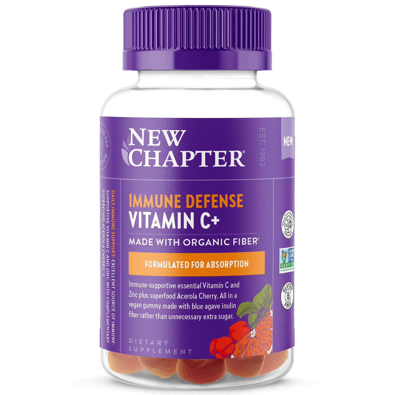 New Chapter Immune Defense Vitamin C+ Gummies