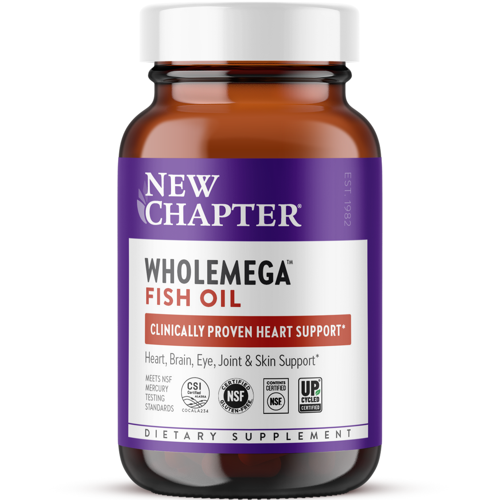 Wholemega Fish Oil Bottle