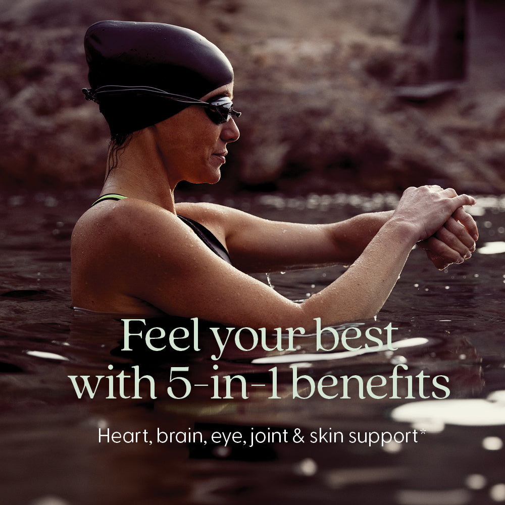Heart, brain, eye, joint & skin support