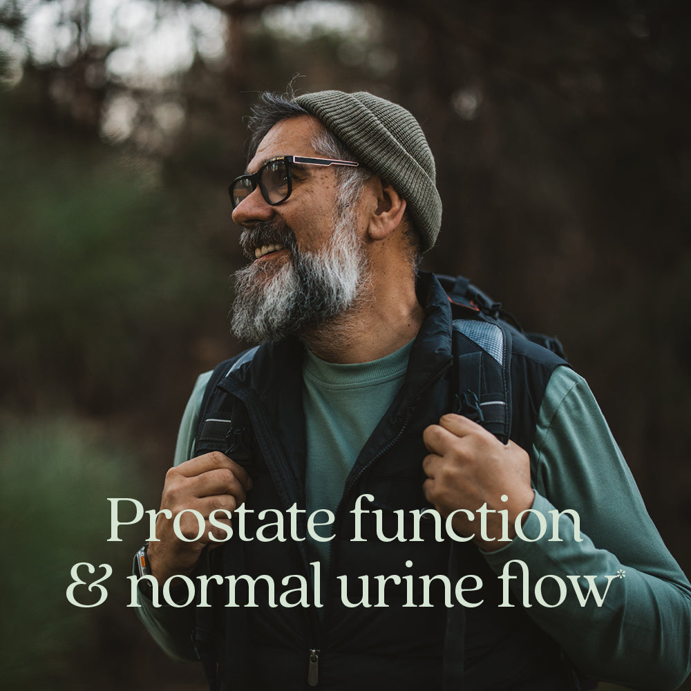 Prostate function & normal urine flow