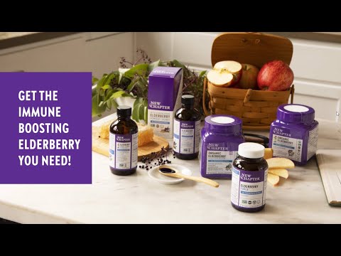 Boost your family's immune systems! Meet our elderberry family for adults and kids 2+. New Chapter uses 64x concentrated pure black elderberry for maximum immune benefits* No cane sugar. No corn syrup. No GMOs Yes to superfood antioxidants! From delicious gummies sweetened with organic fruit to great-tasting syrup with throat-soothing honey, get the immune boosting elderberry you need!