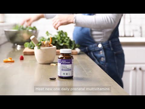 Meet new one daily prenatal multivitamins for moms 35+ with EVEN MORE essential nutrients, like Methylfolate & Choline for healthy baby & you.* Gentle even on an empty stomach!
