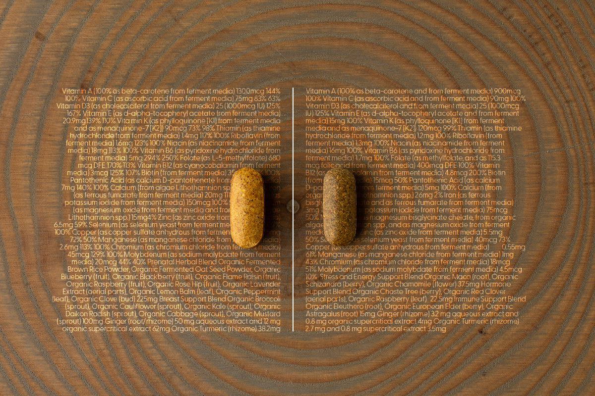 Prenatal Tablet vs Multivitamin Tablet