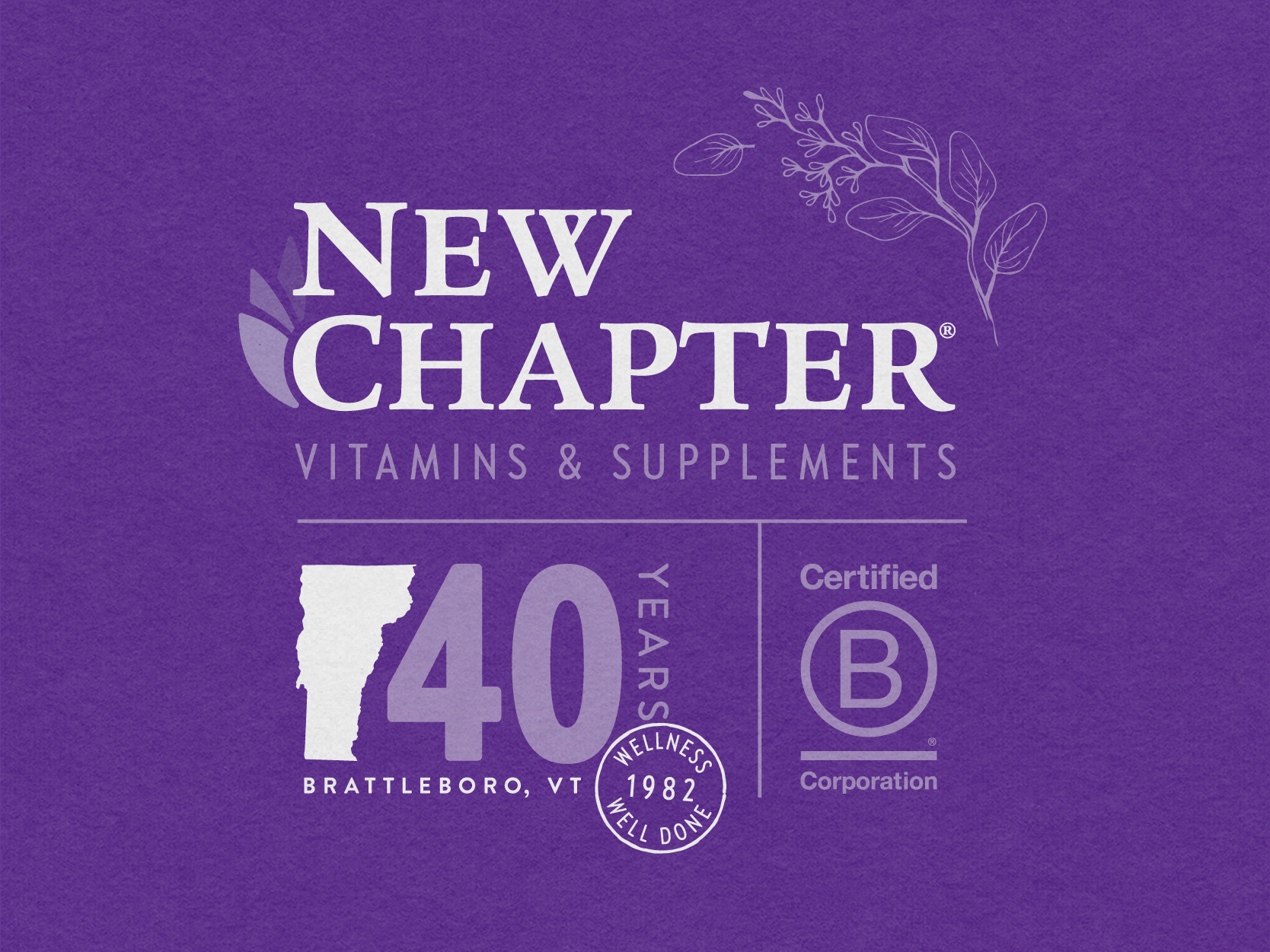 New Chapter's 40 Years of Wellness