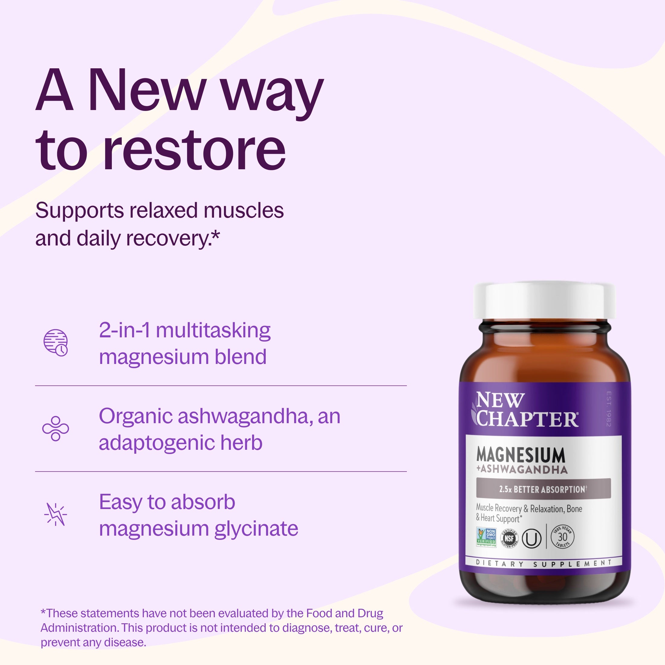 A New way to restore Supports relaxed muscles and daily recovery