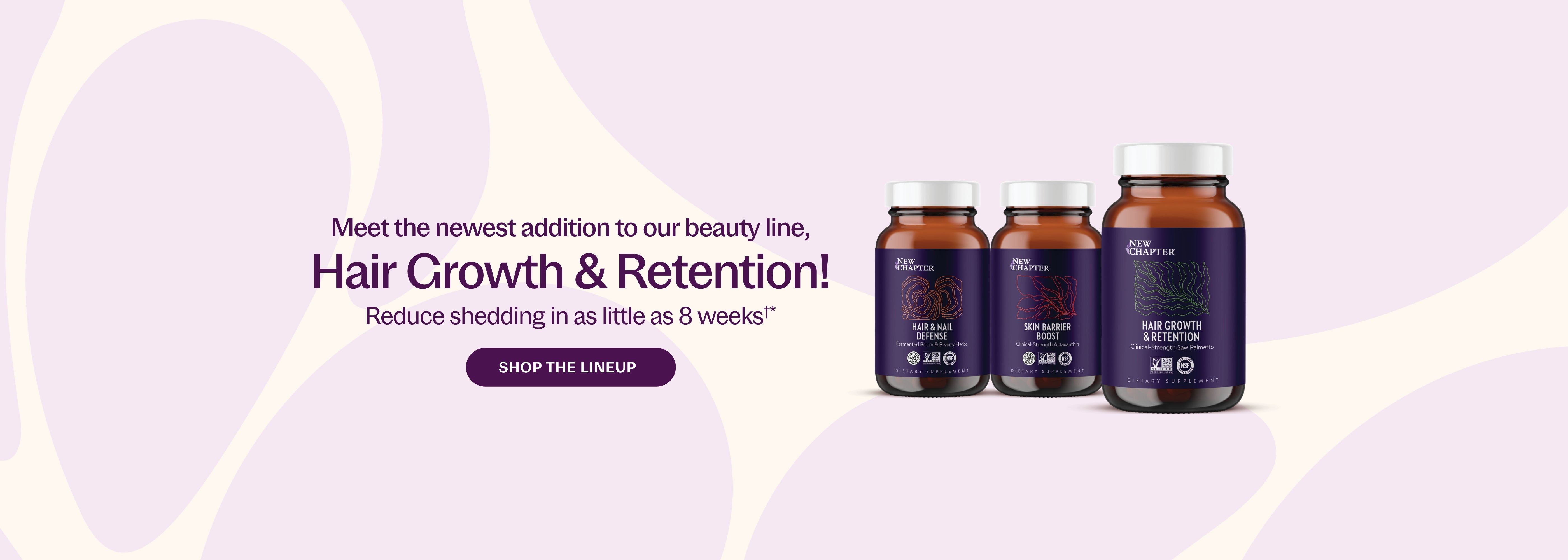 Meet the newest addition to our beauty line, Hair Growth & Retention! Reduce shedding in as little as 8 weeks