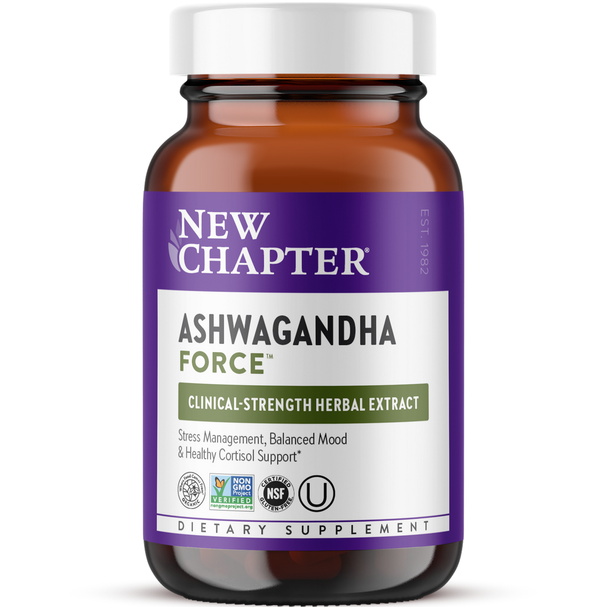 New Chapter Ashwagandha Force Bottle