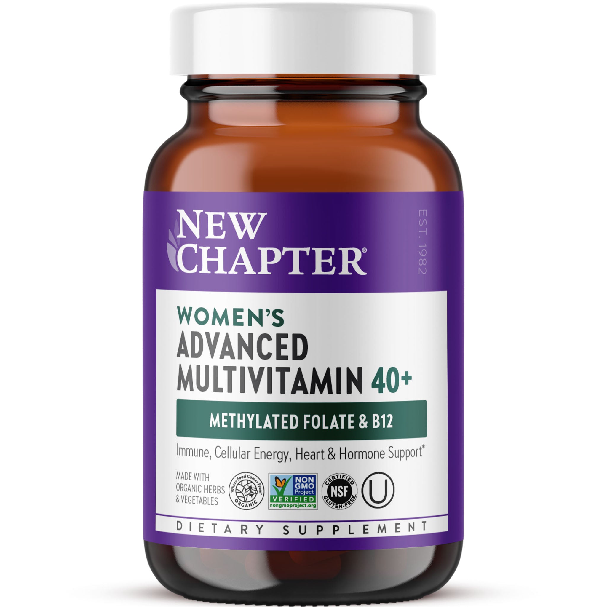 New Chapter Women's Advanced Multivitamin 40+ Bottle