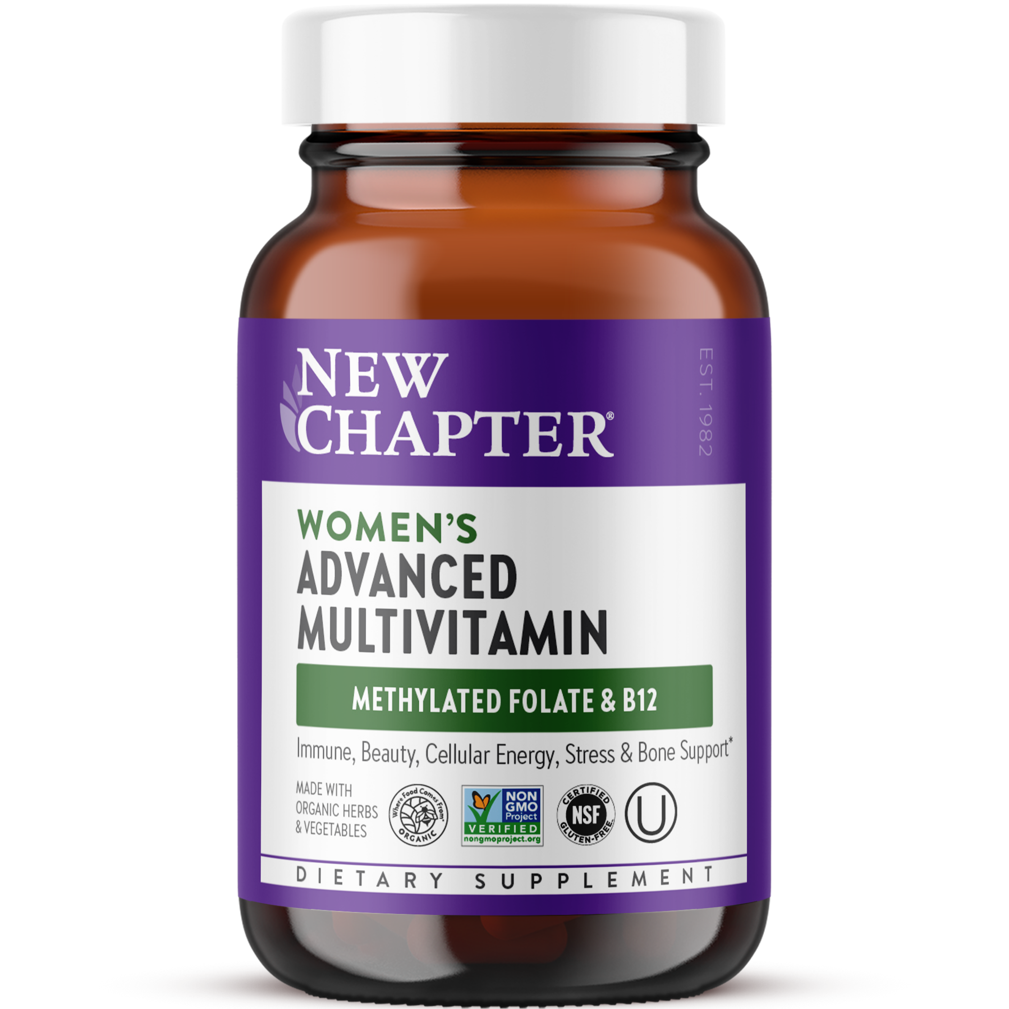 New Chapter Women's Advanced Multivitamin Bottle