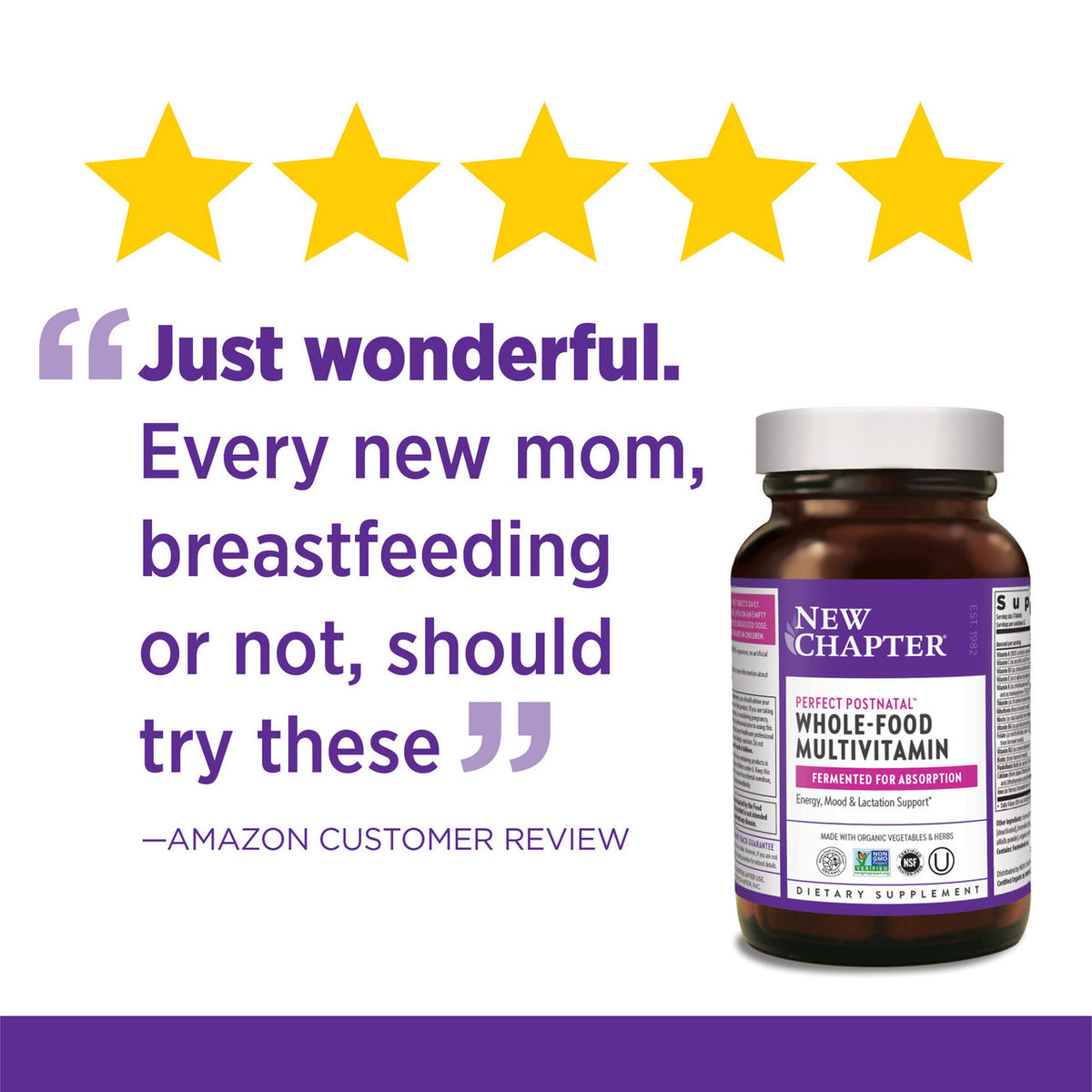 Perfect Postnatal™ Multivitamin for Nursing | New Chapter