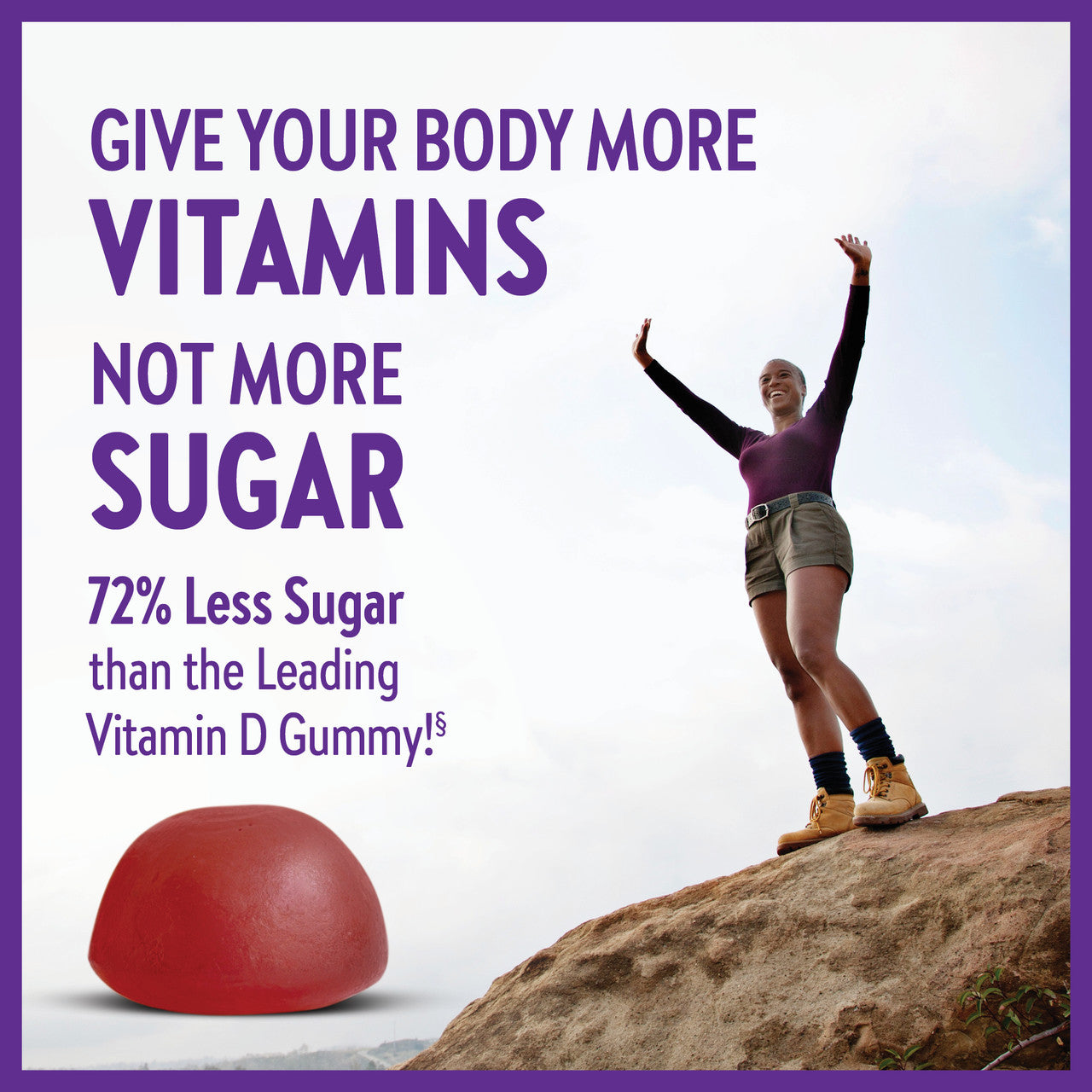 Strength Support Vitamin D3+ Gummies