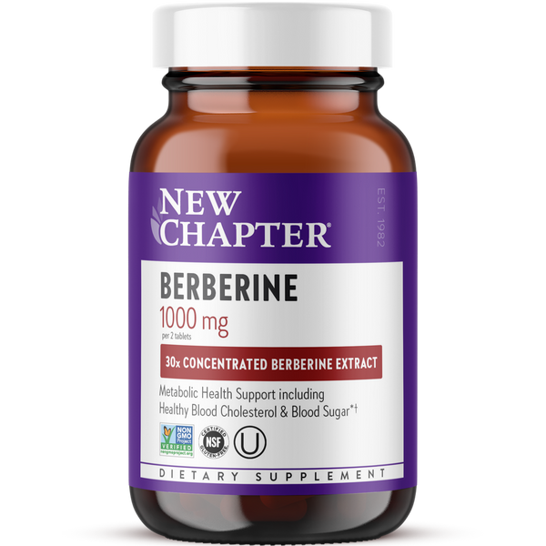 Berberine 1000 mg (per 2-tablet serving)