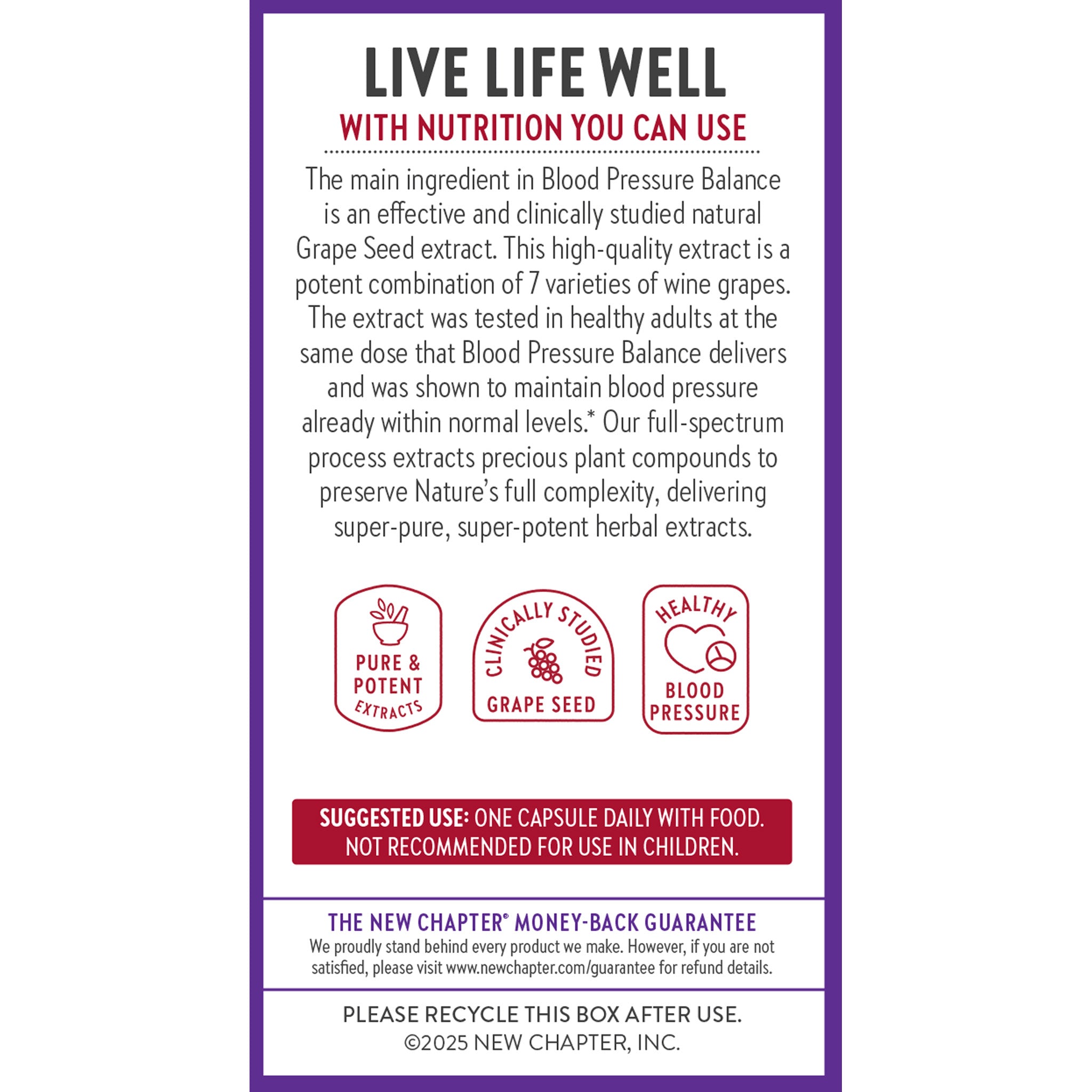 Live Life Well with Nutrition You Can Use