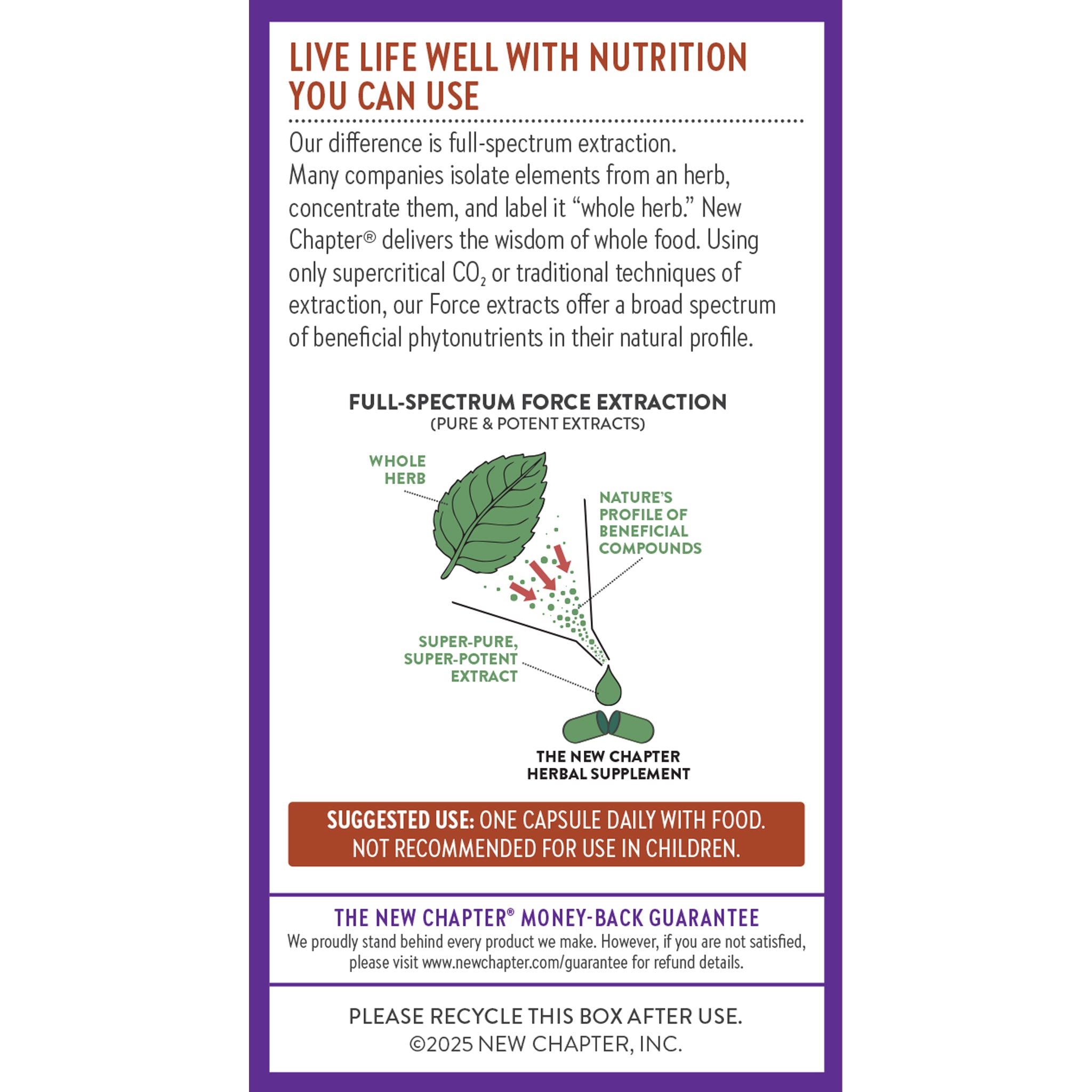 Live Life Well with Nutrition You Can Use