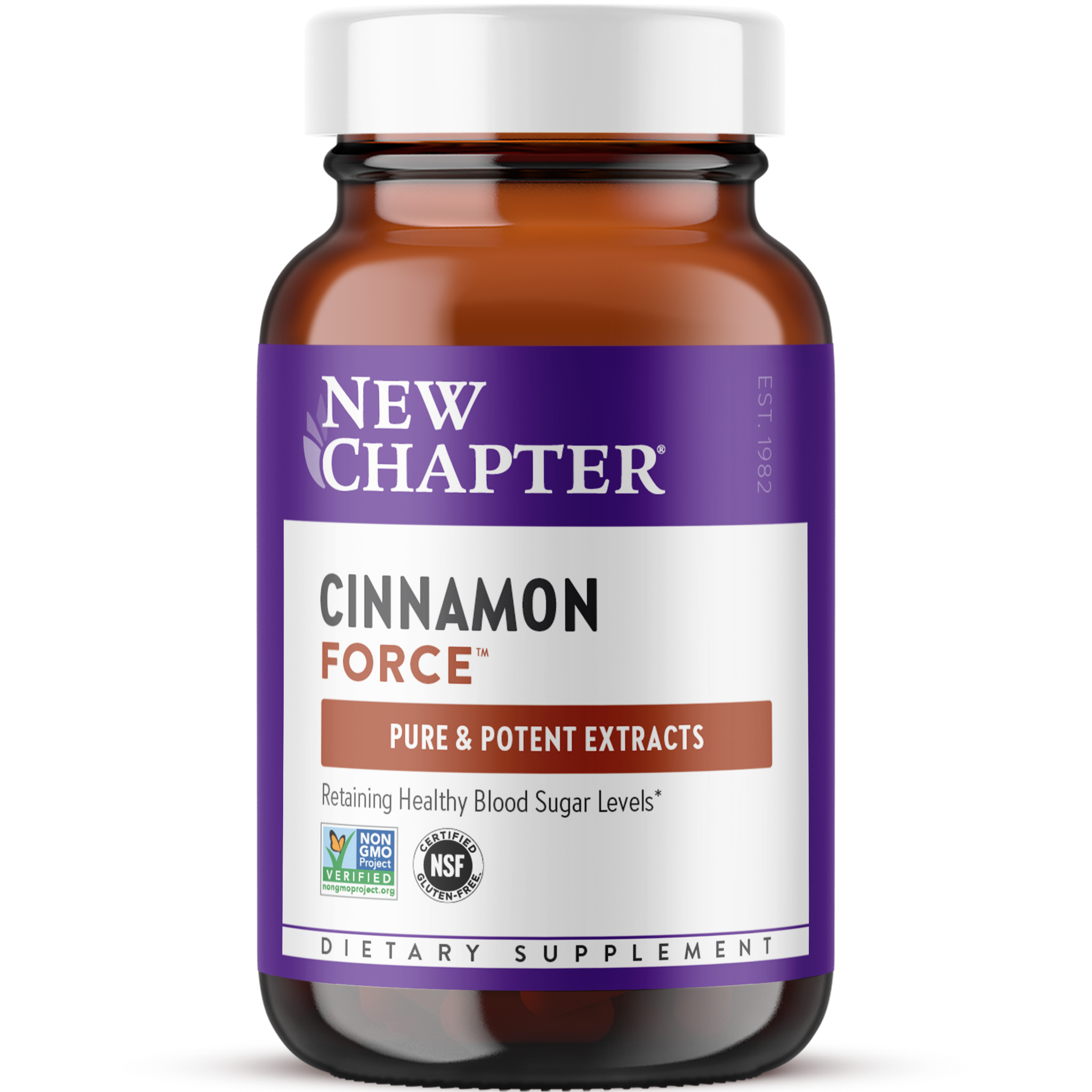 New Chapter Cinnamon Force Bottle