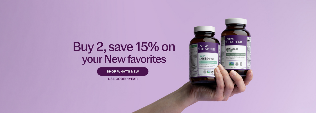 Buy 2, save 15% on your New Favorites SHOP WHAT'S NEW USE CODE: 1YEAR