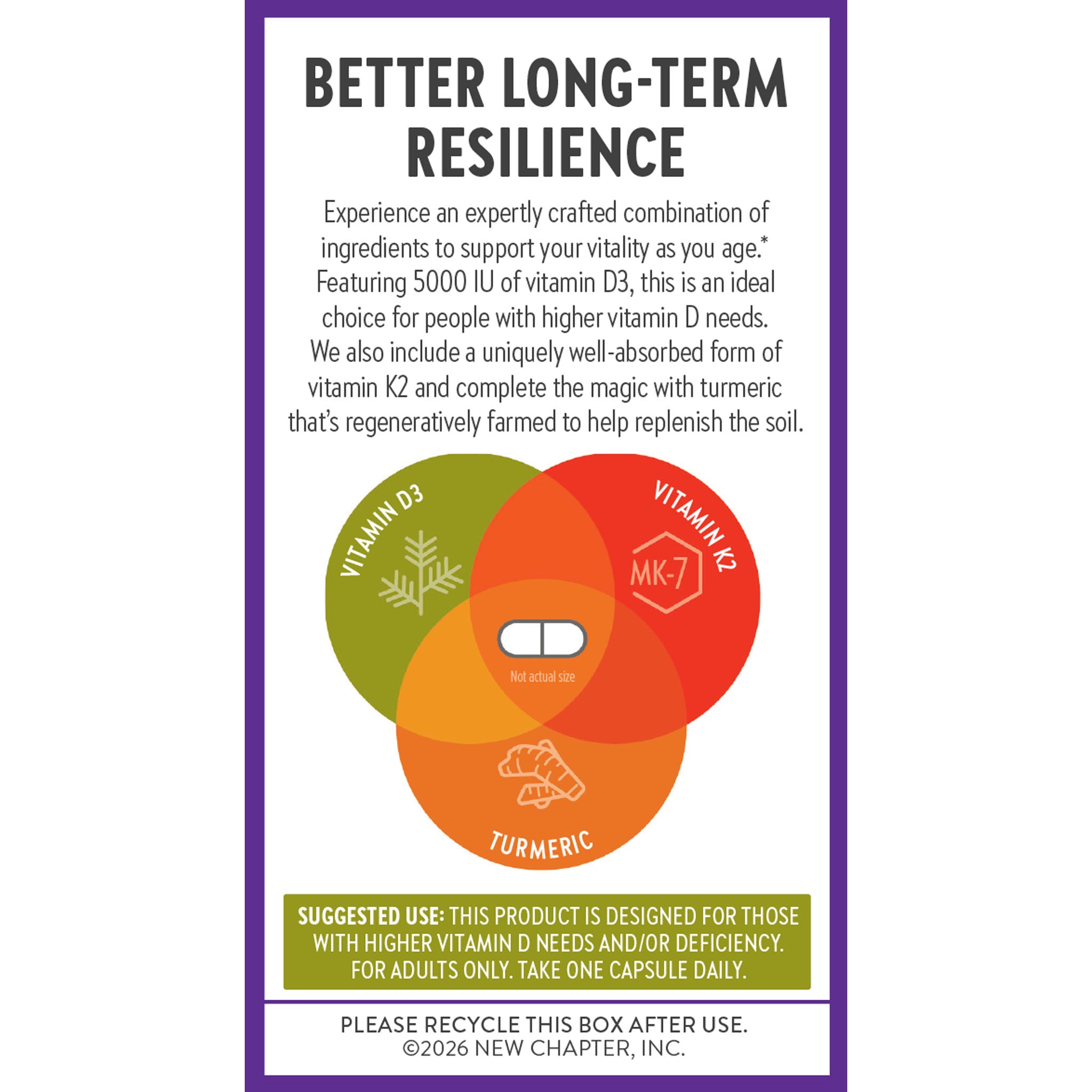 Better Long-Term Resilience