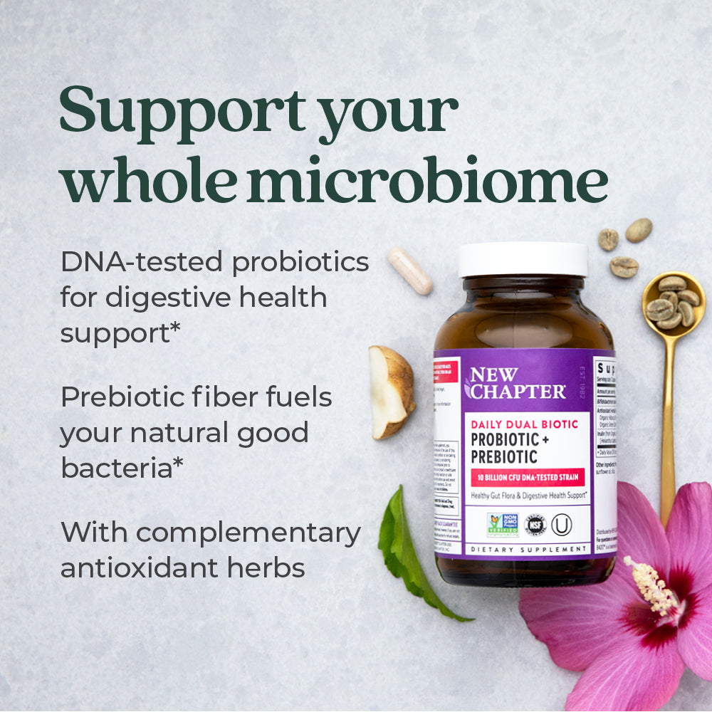 Daily Dual Biotic Probiotic + Prebiotic