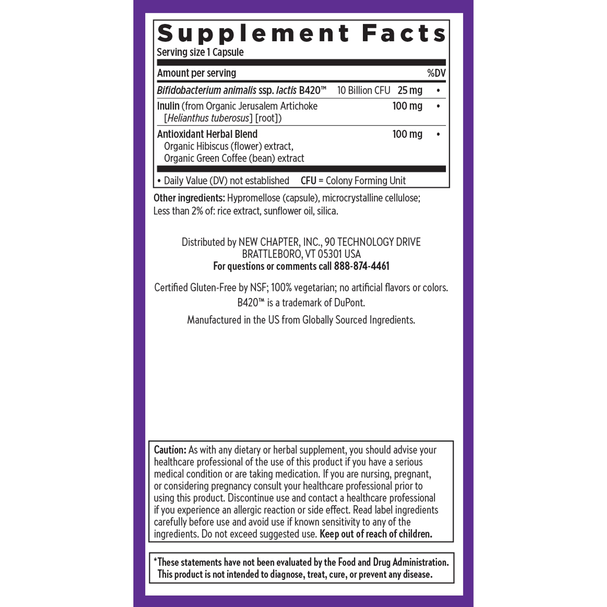 Supplement Facts