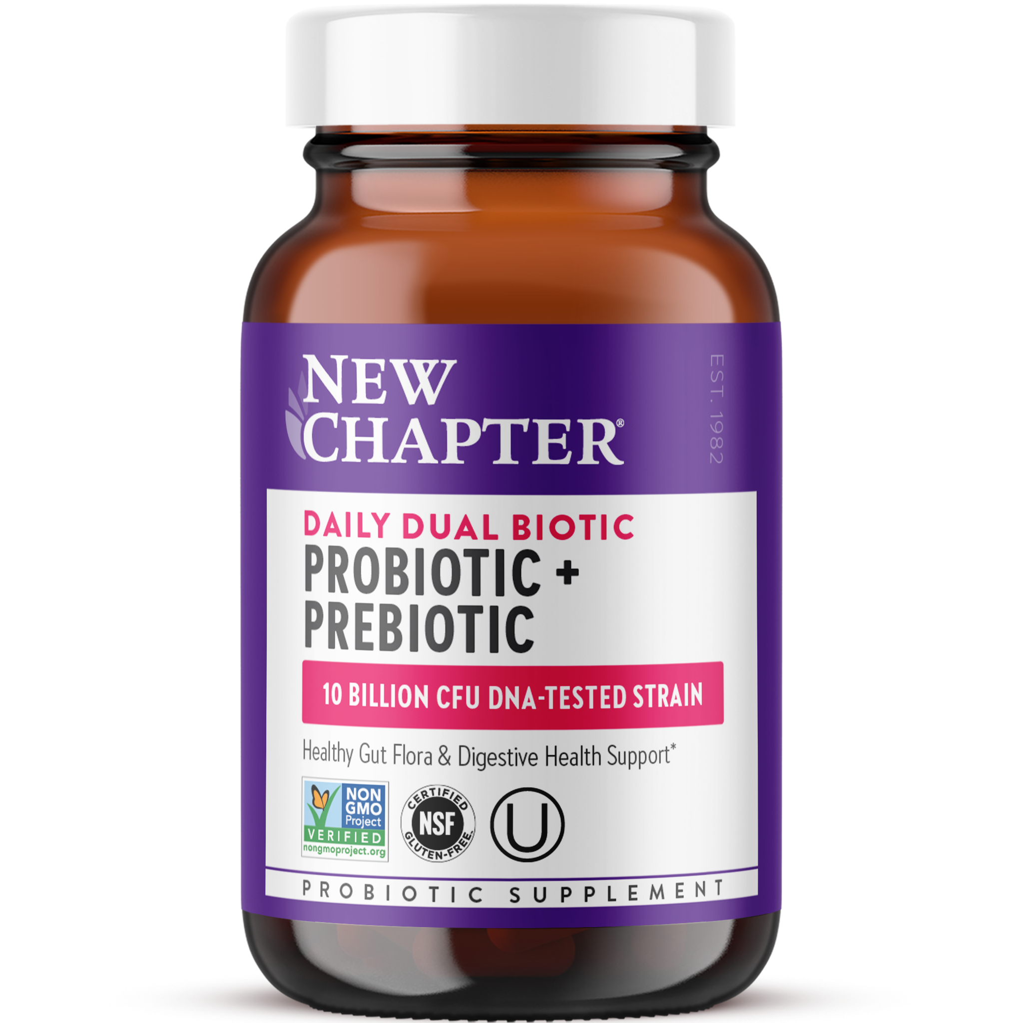 New Chapter Daily Dual Biotic Probiotic + Prebiotic