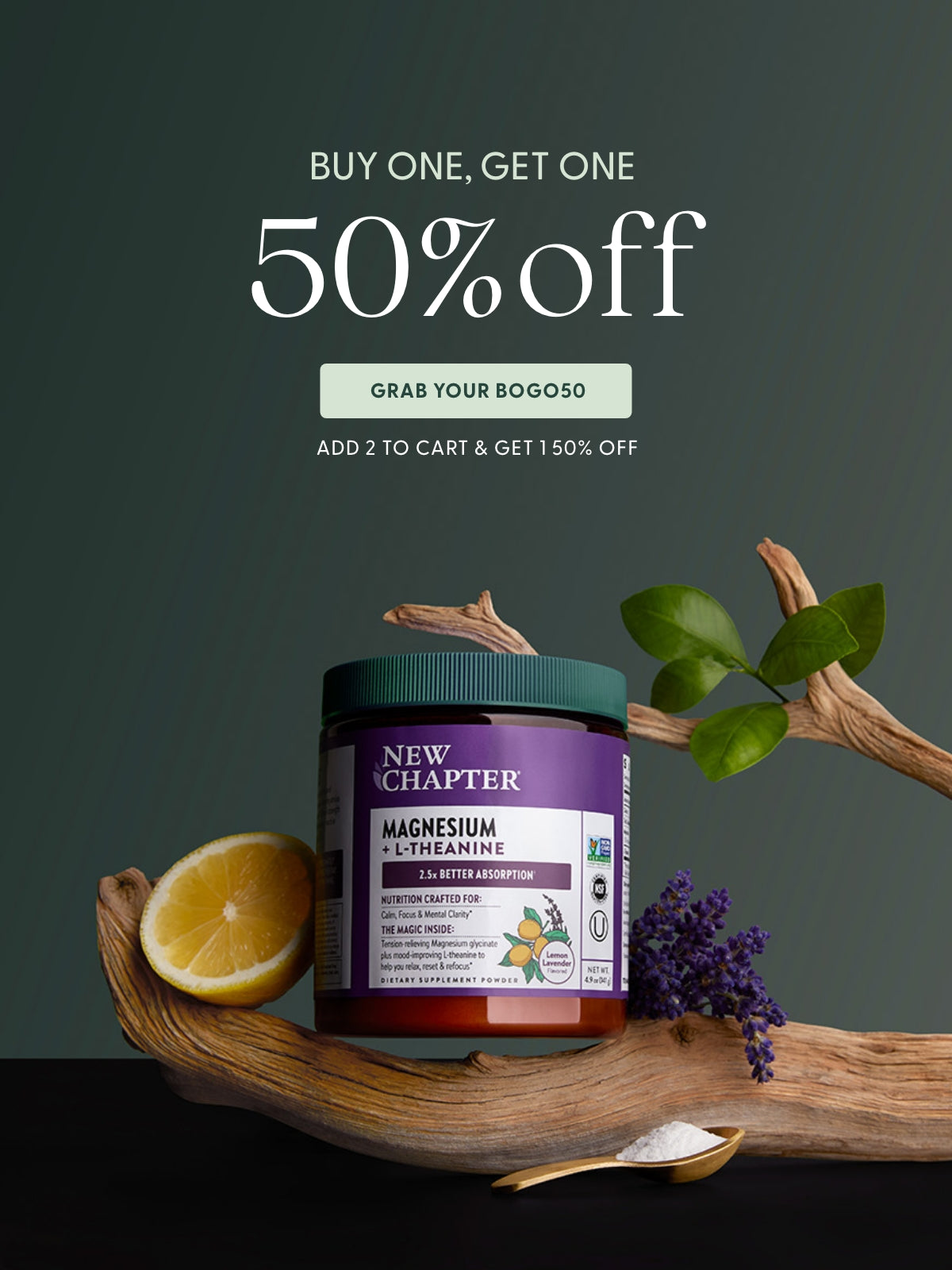 Buy One, Get One 50% Off GRAB YOUR BOGO50 Add 2 to Cart & Get 1 50% Off