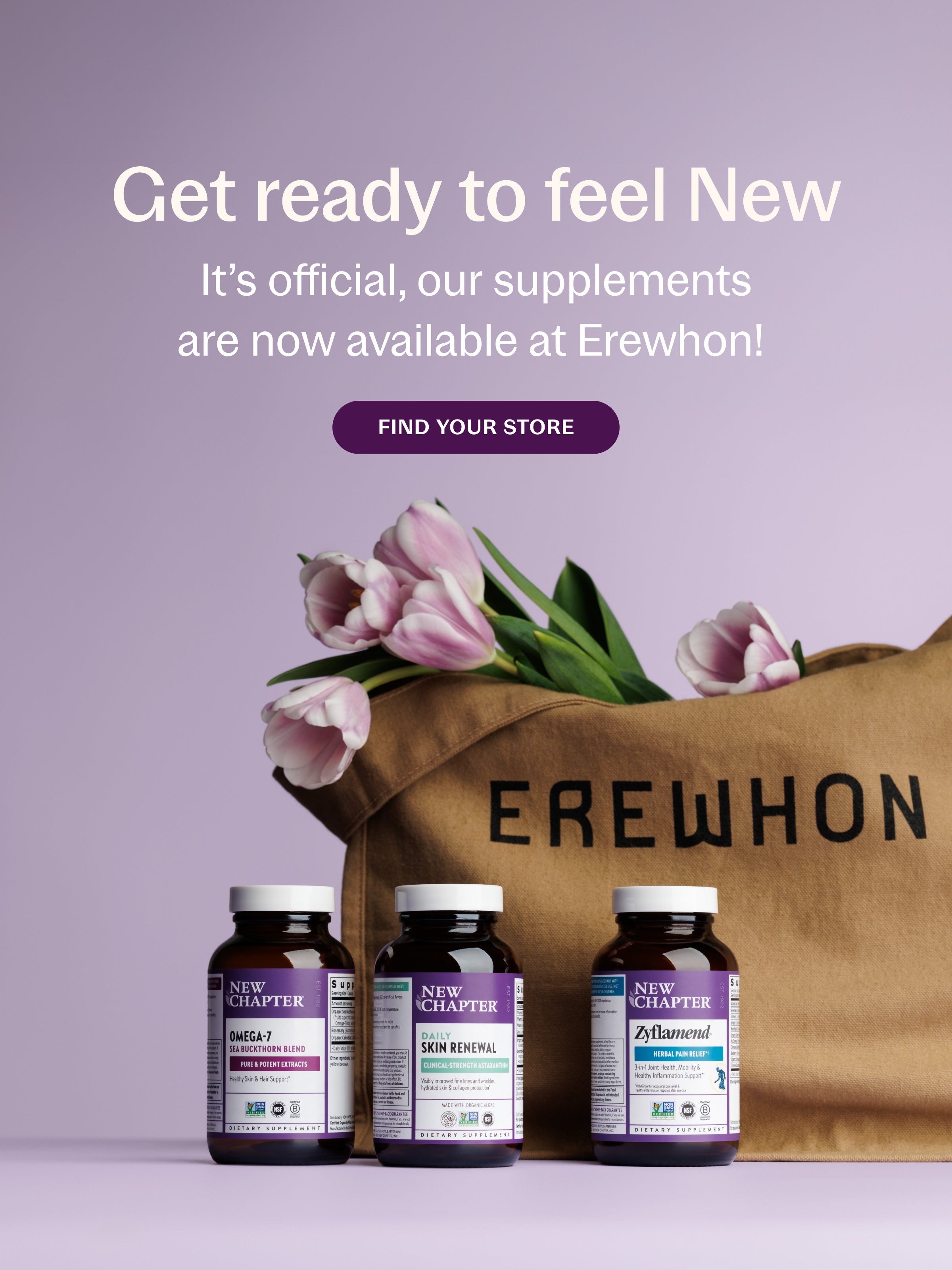 get ready to feel new its official our supplements are now available at erewhon