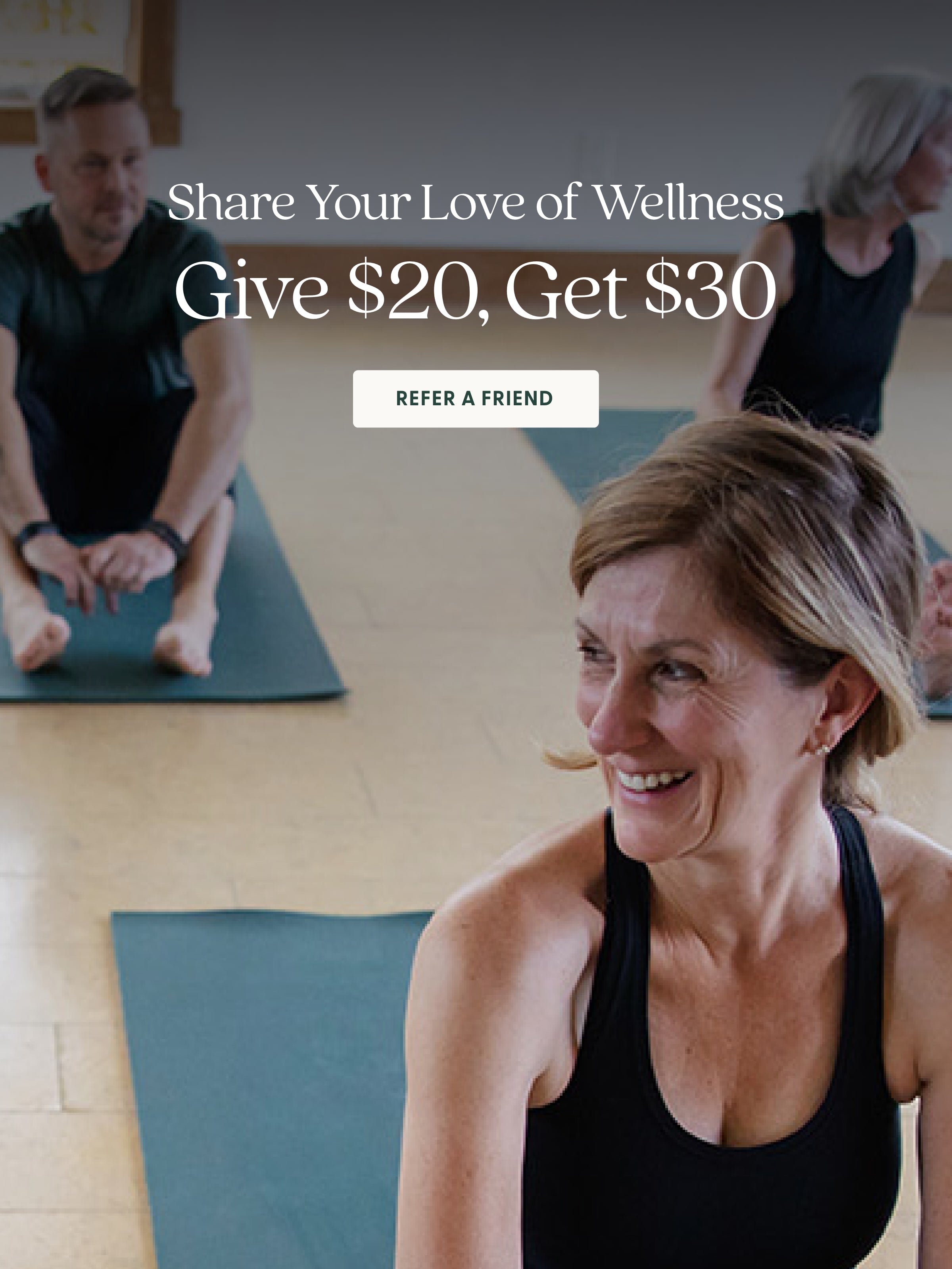 Give $20, get $30 Referral
