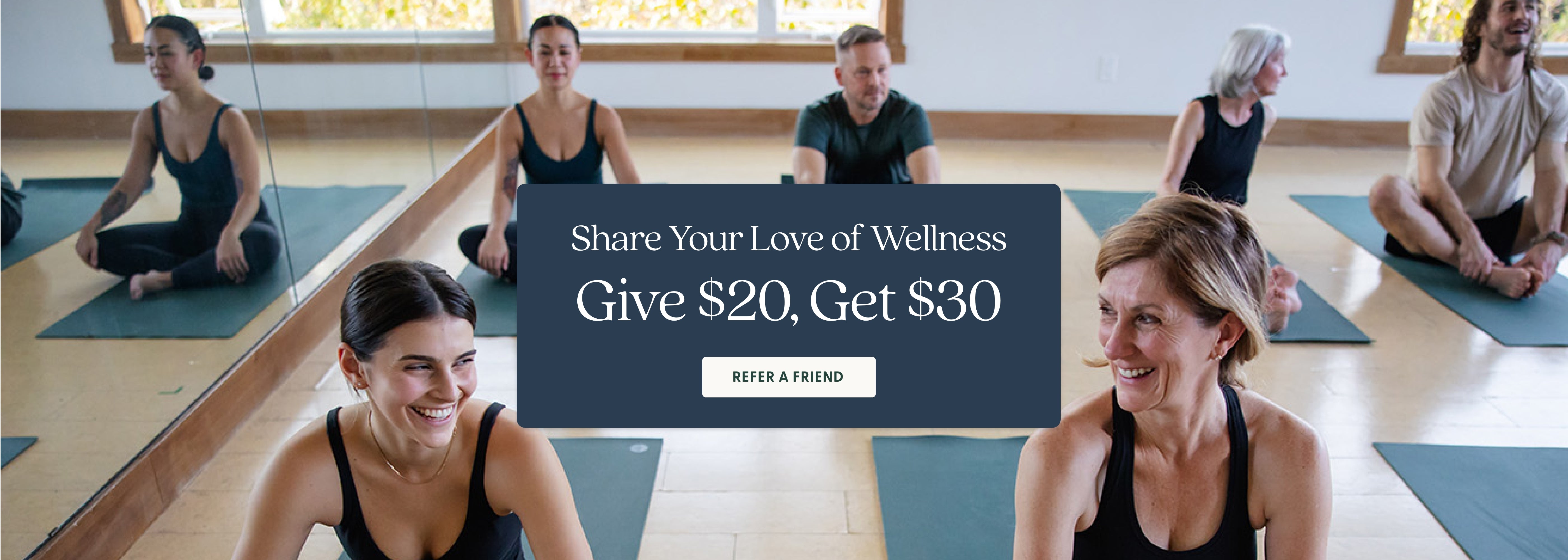 Give $20, get $30 Referral