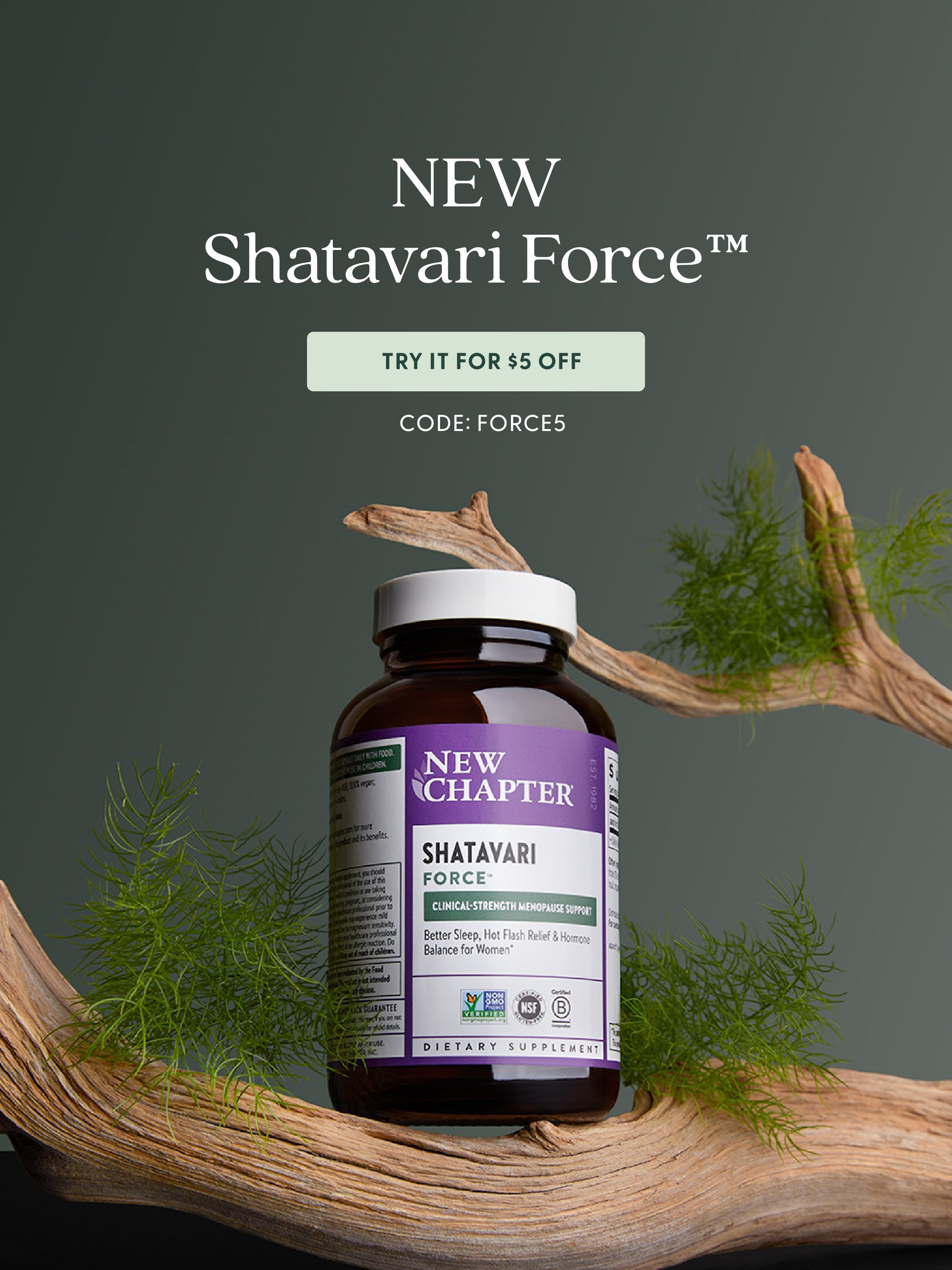 NEW Shatavari Force Try It For $5 Off CODE: FORCE5