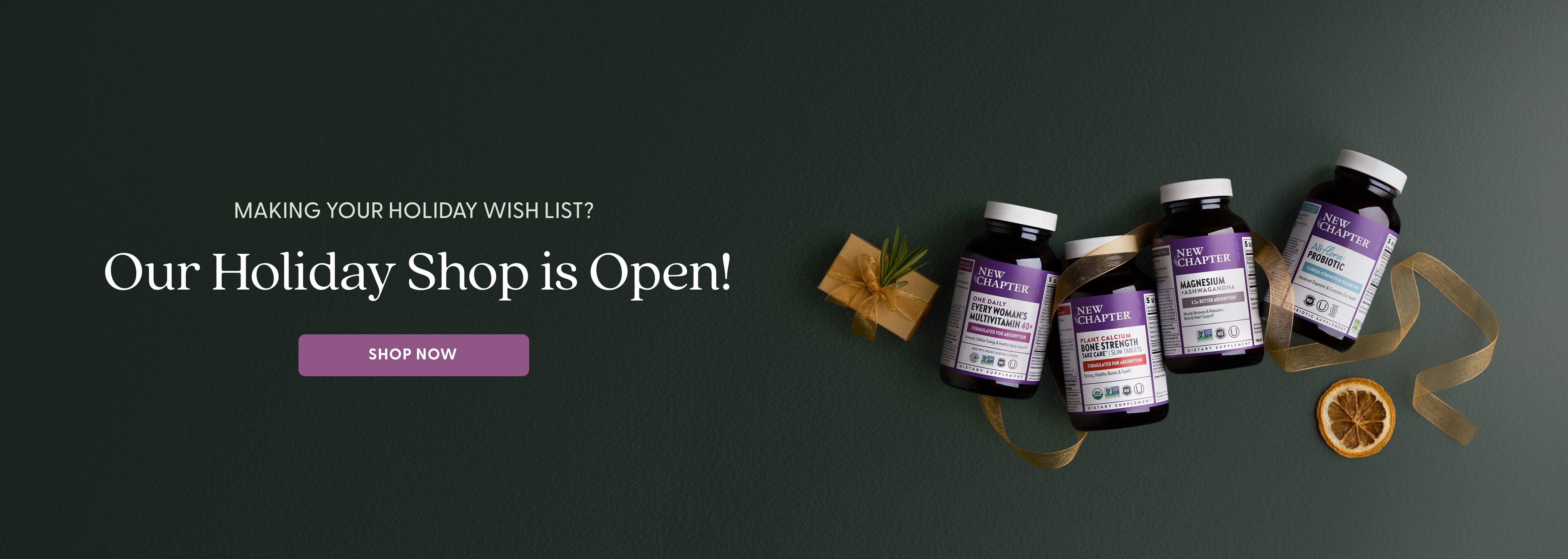 Holiday Shop is Open!