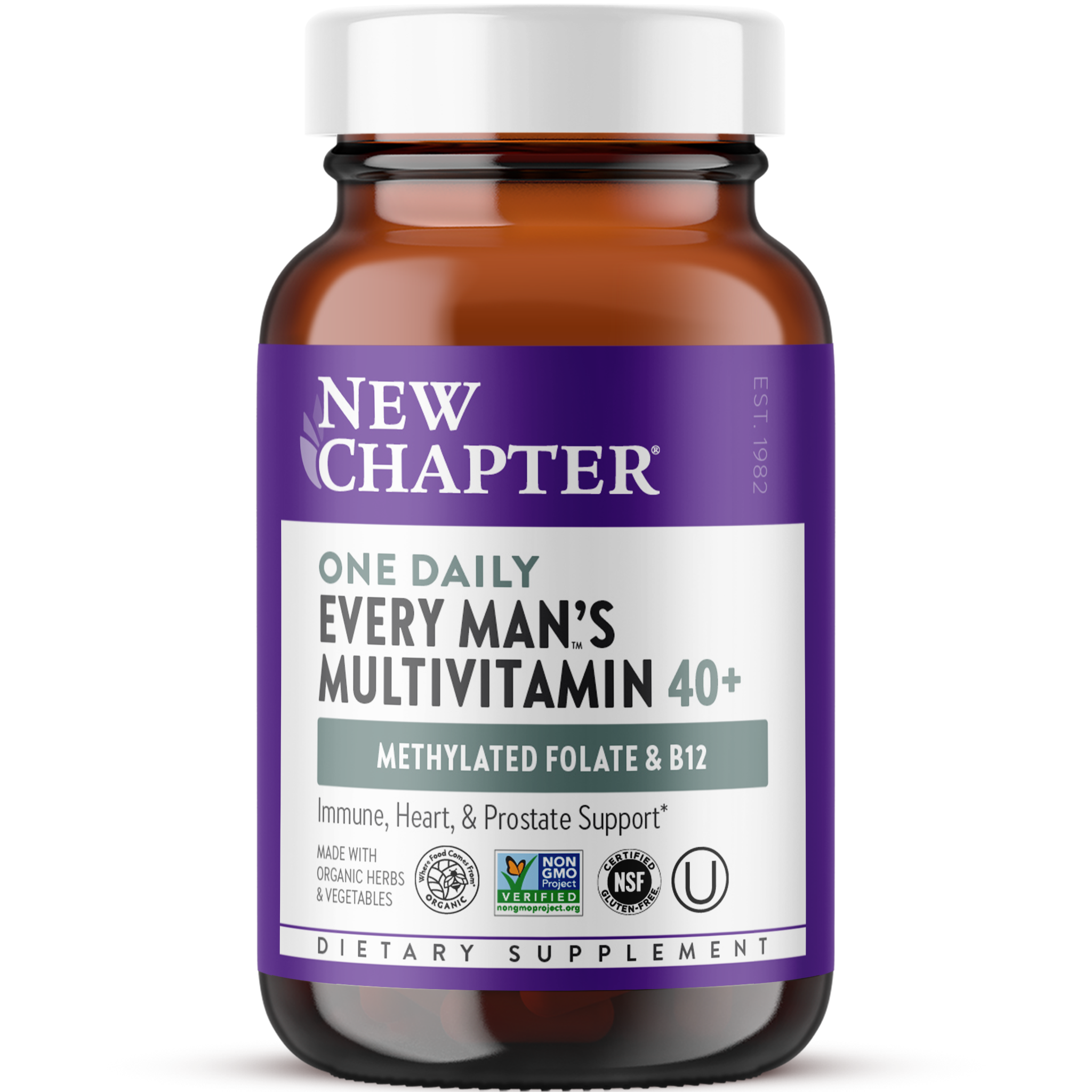 New Chapter Every Man's One Daily 40+ Bottle
