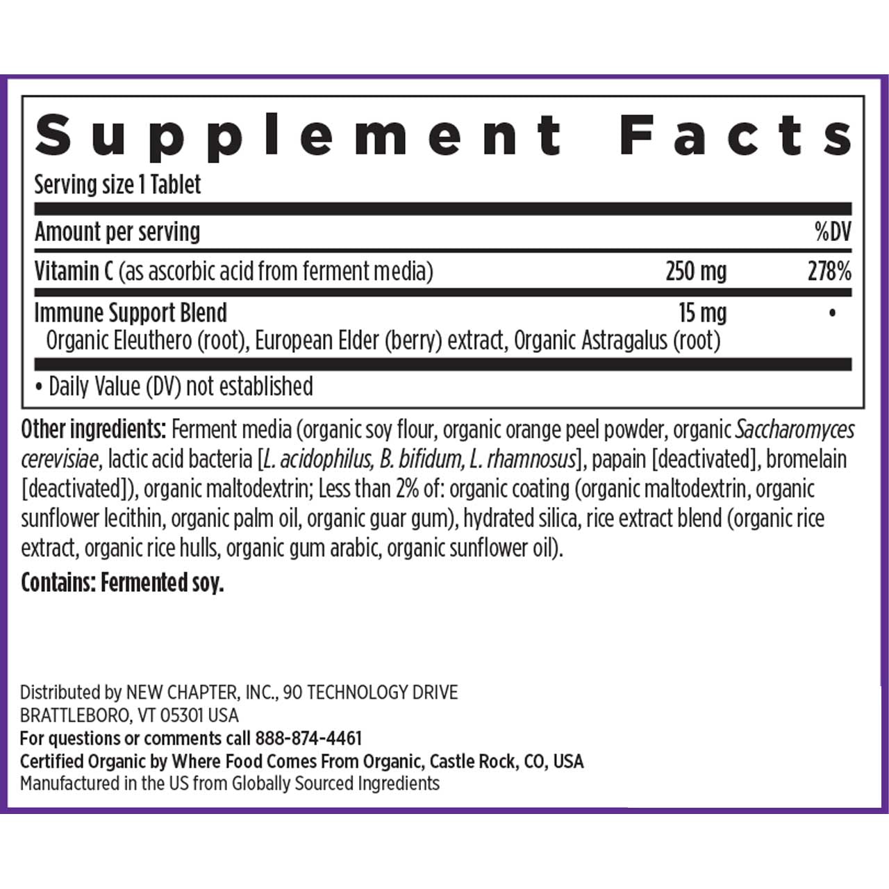 Fermented Vitamin C Supplement