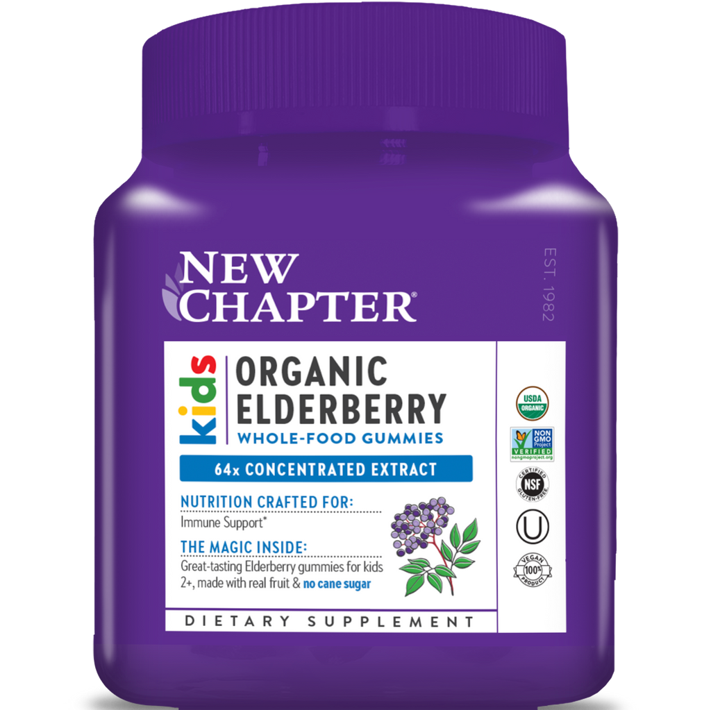 Organic Elderberry Gummies for Kids | New Chapter