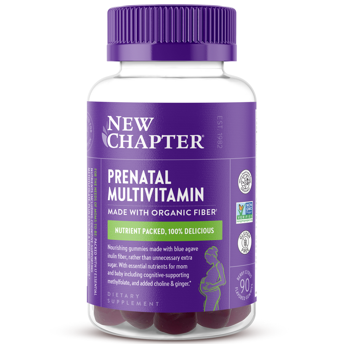 New Chapter Prenatal Multivitamin Gummies Bottle