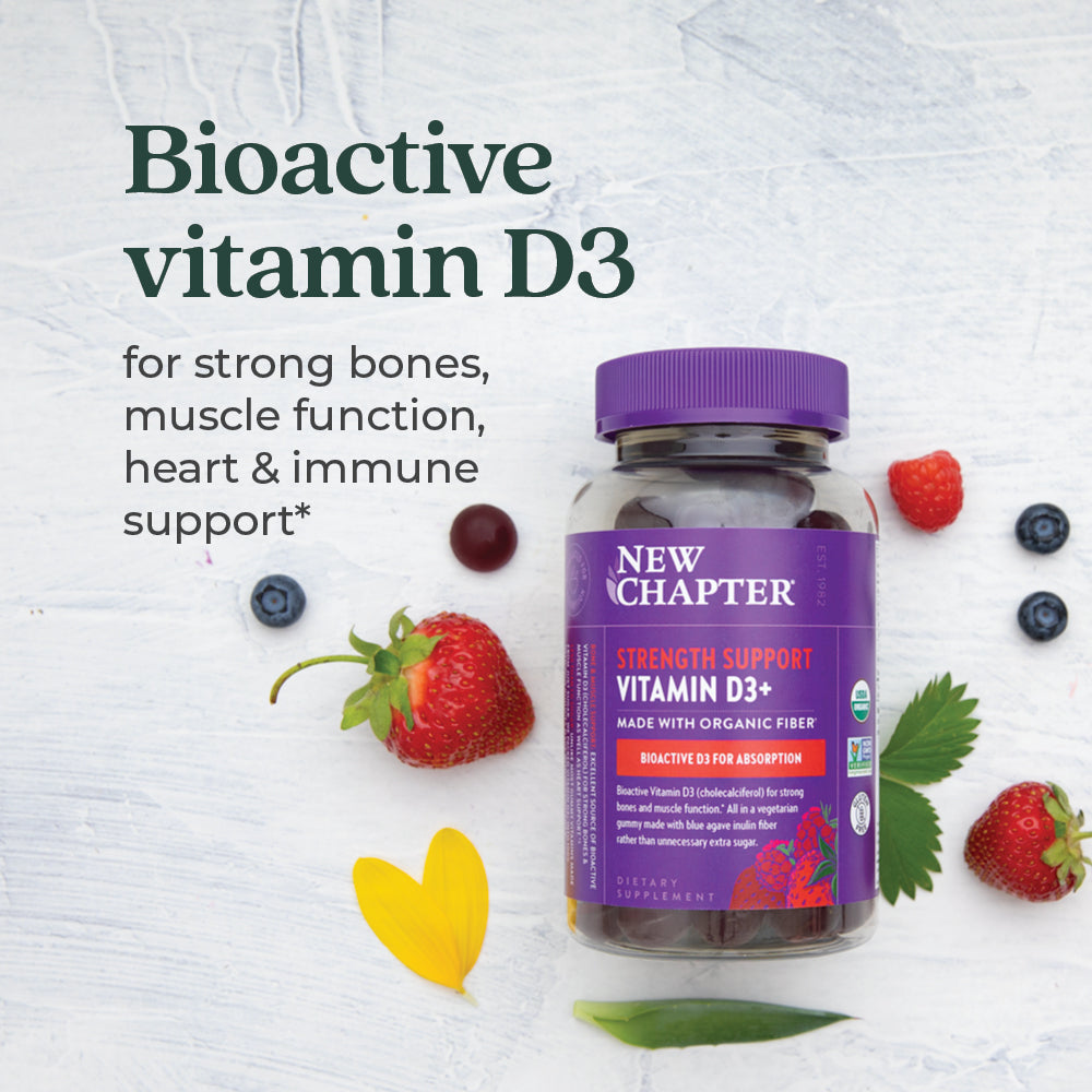 Strength Support Vitamin D3+ Gummies