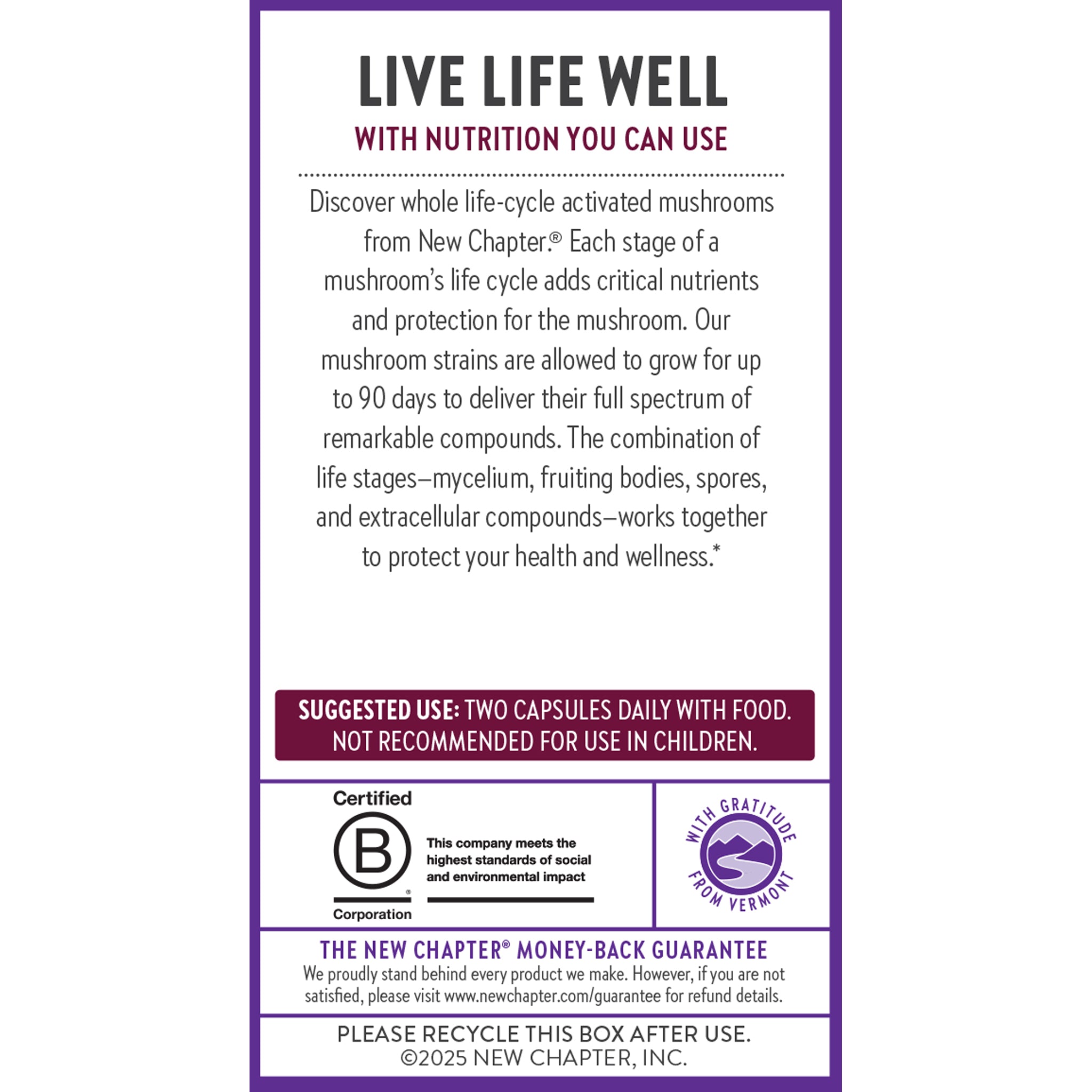 Live Life Well with Nutrition You Can Use