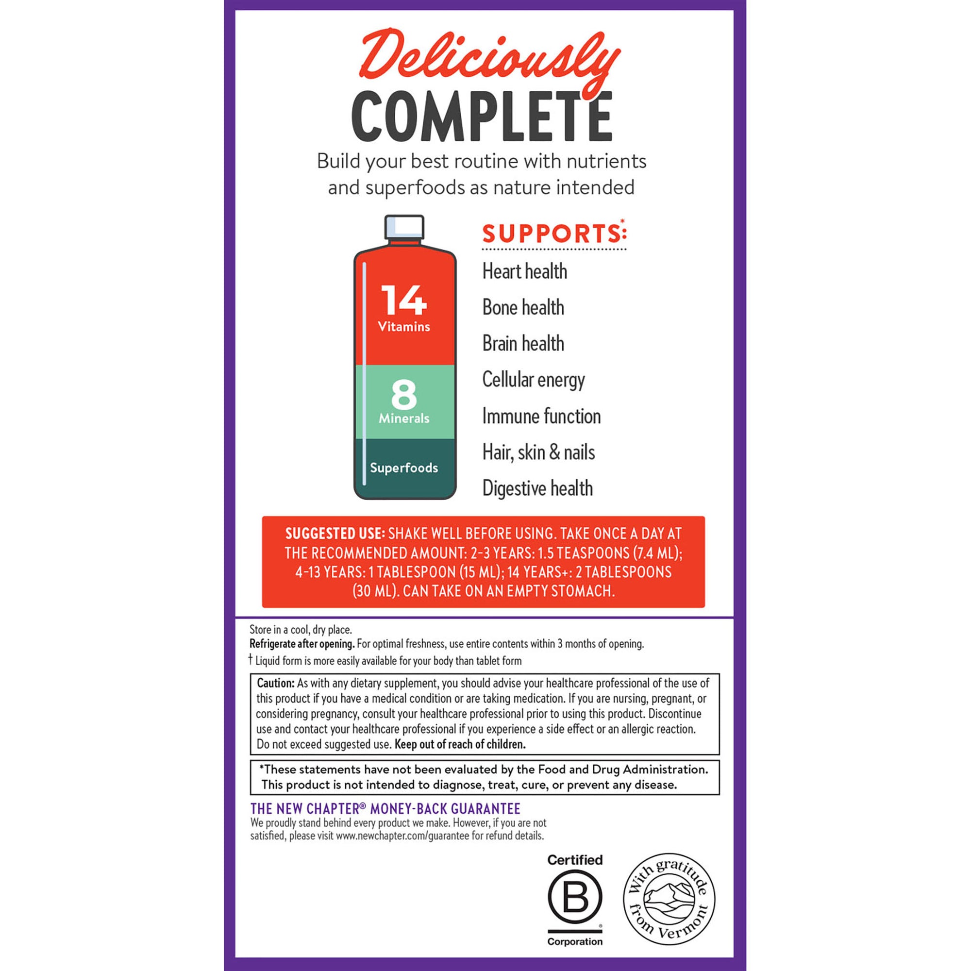 Liquid Multivitamin | New Chapter