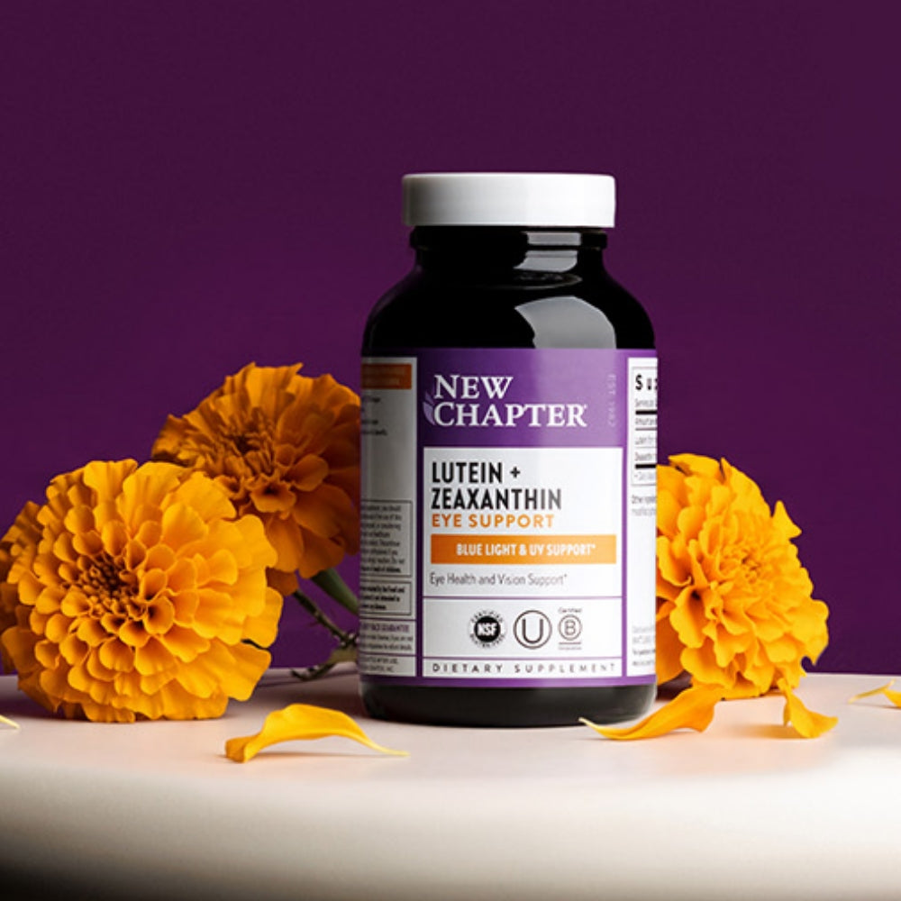 New Chapter Lutein + Zeaxanthin Eye Support Bottle