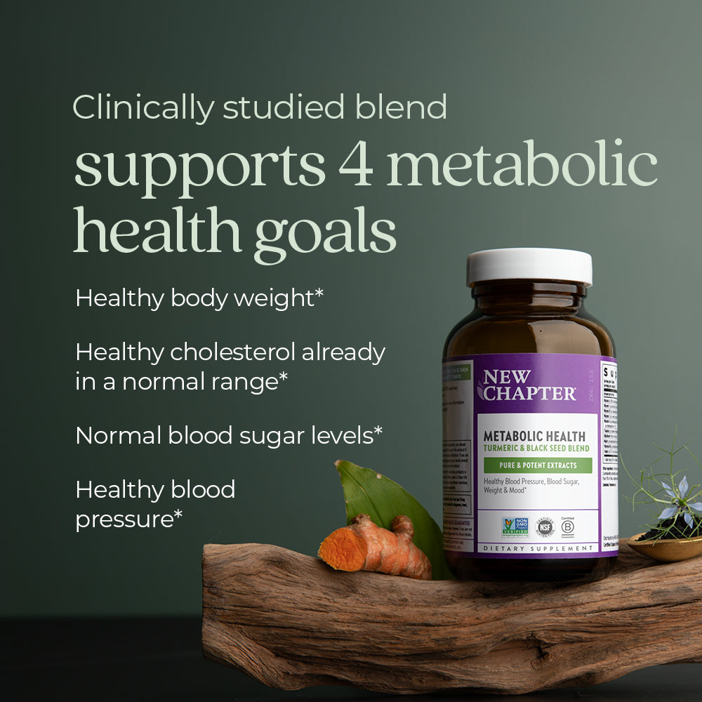 Metabolic Health: Turmeric & Black Seed Blend