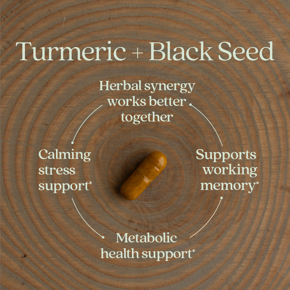 Metabolic Health: Turmeric & Black Seed Blend