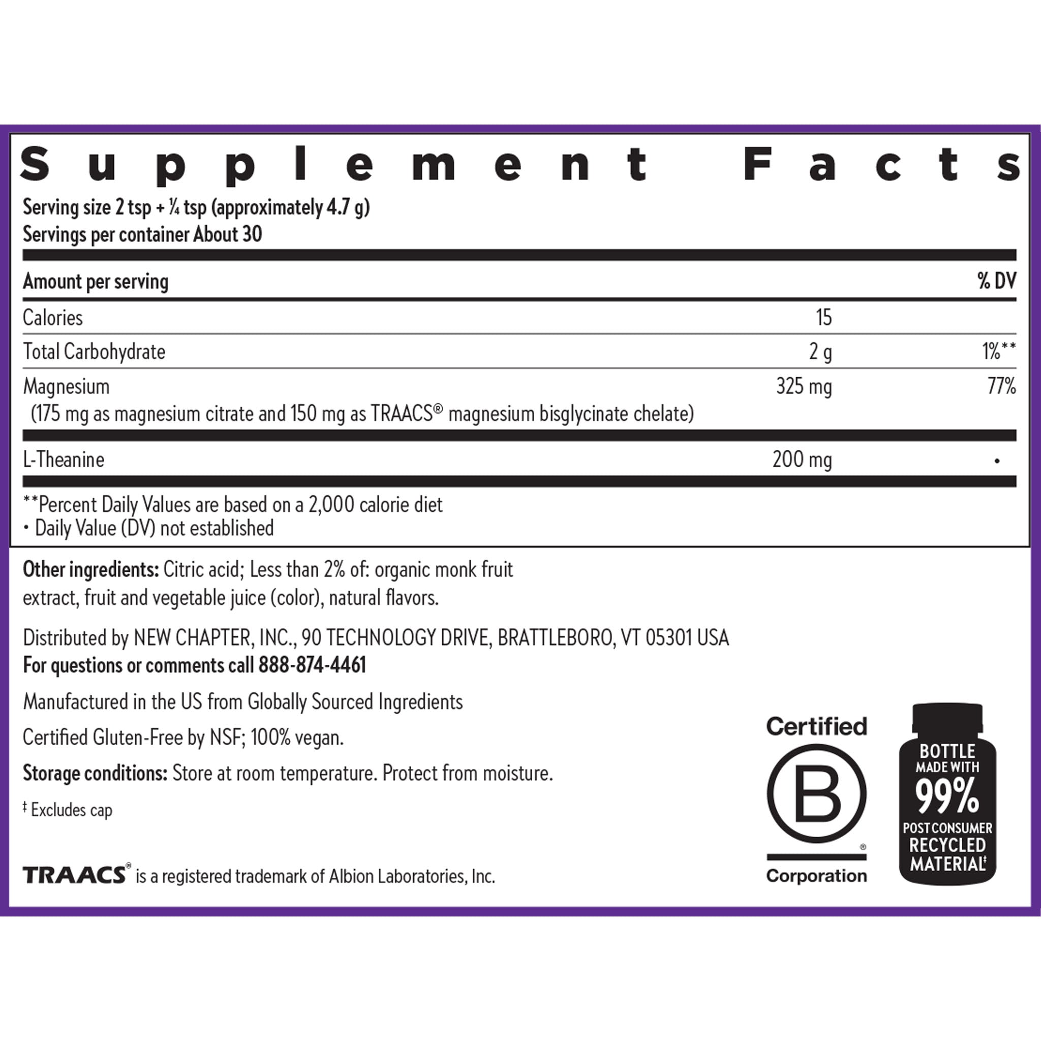 Supplement Facts