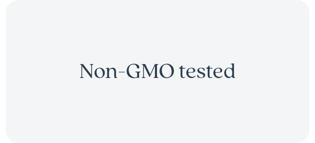 non gmo tested