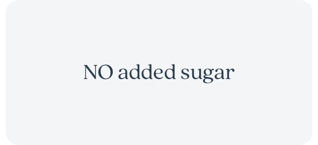 no added sugar