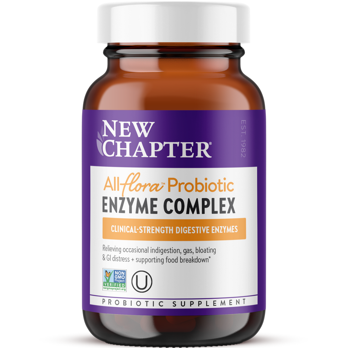 All-Flora™ Probiotic Enzyme Complex | Digestion Support | New Chapter