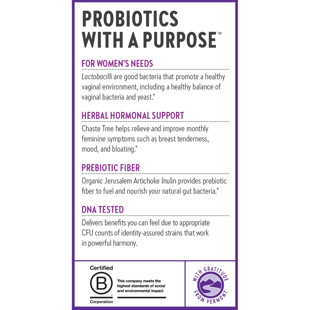 Womens Daily Probiotic Probiotics For Women New Chapter