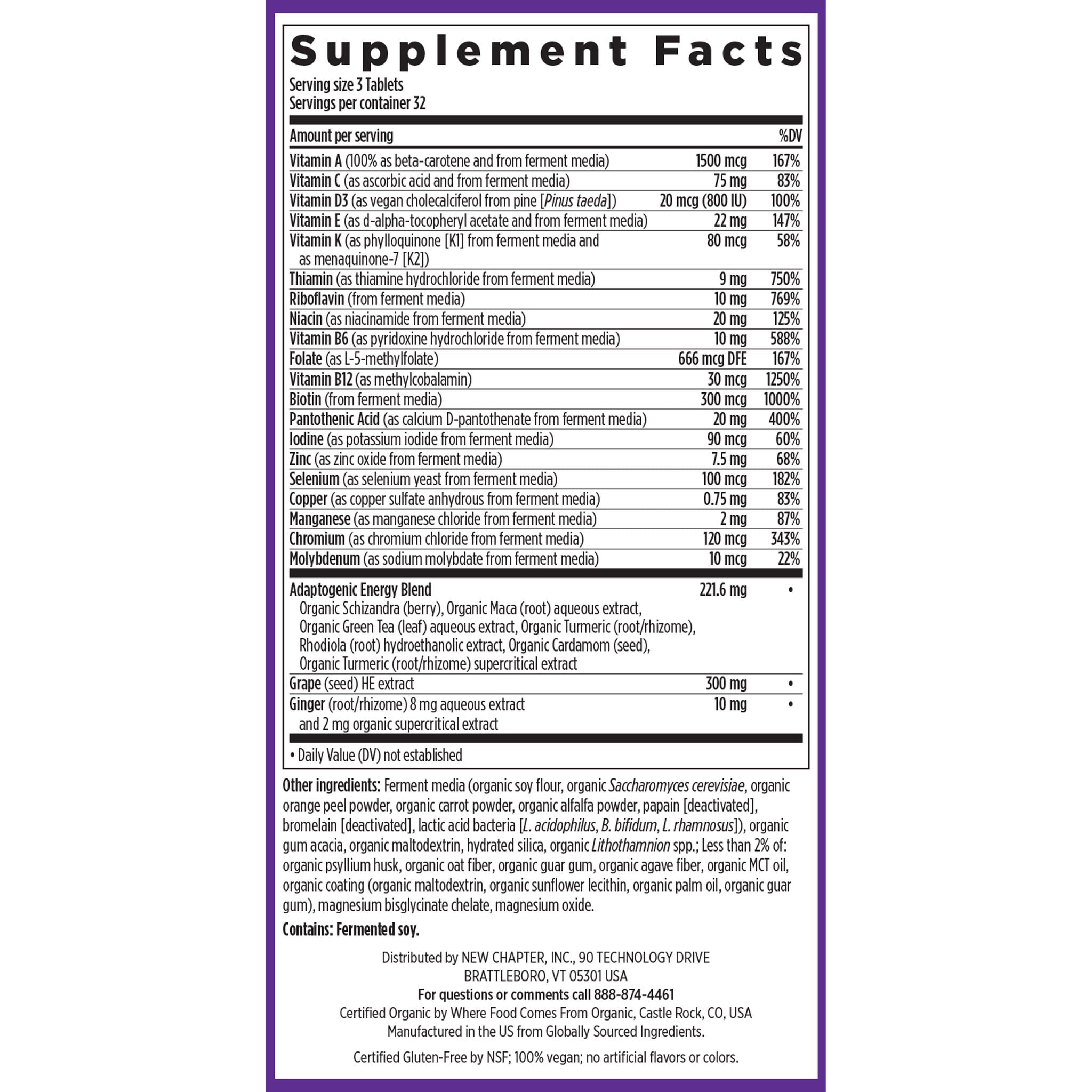 Supplement Facts