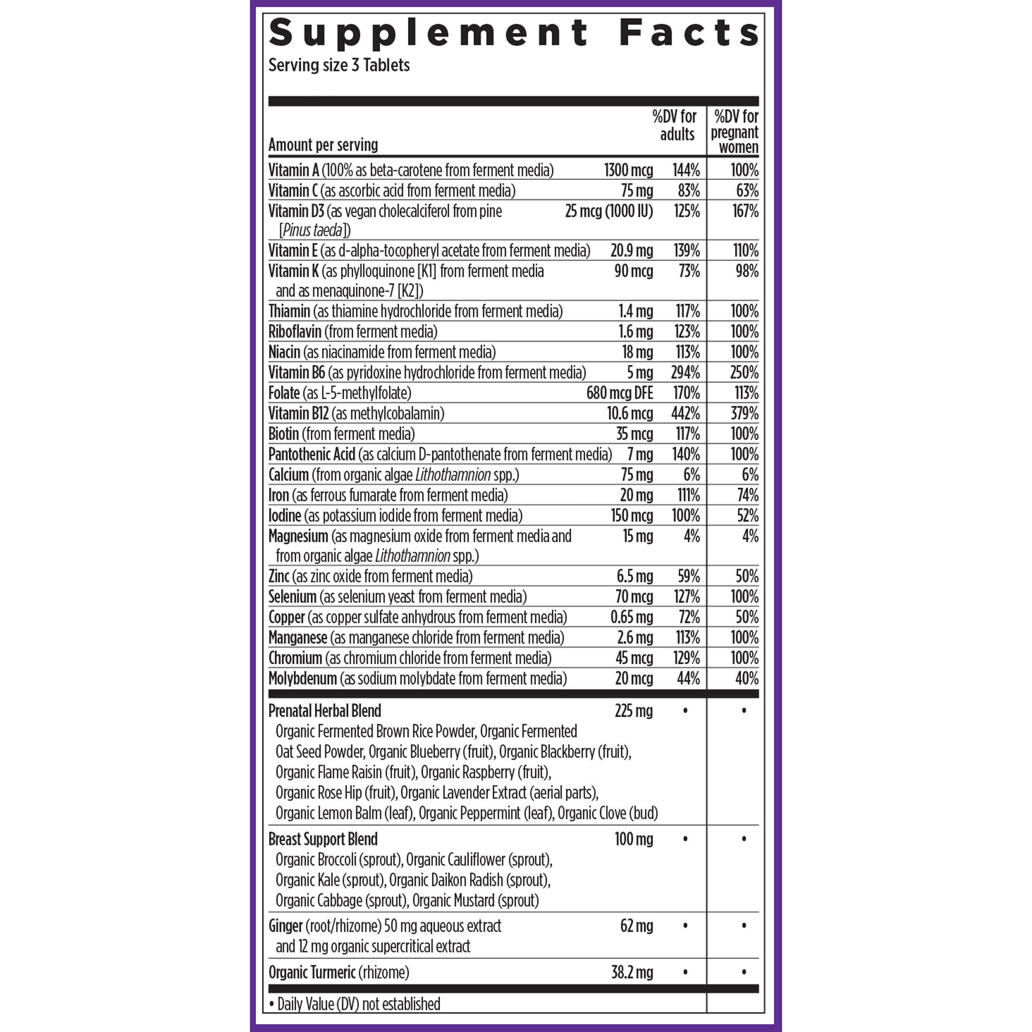Supplement Facts