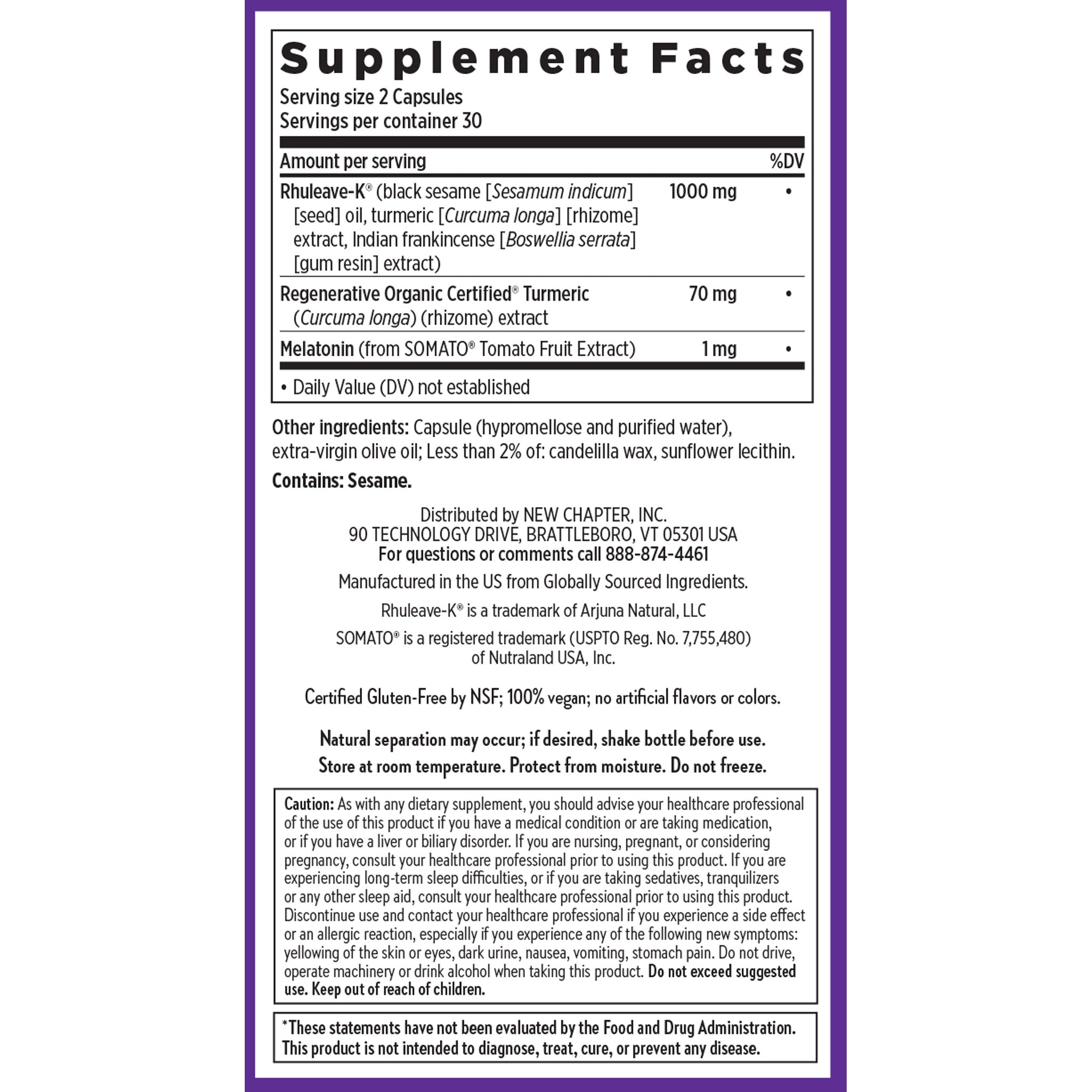 Supplements Facts